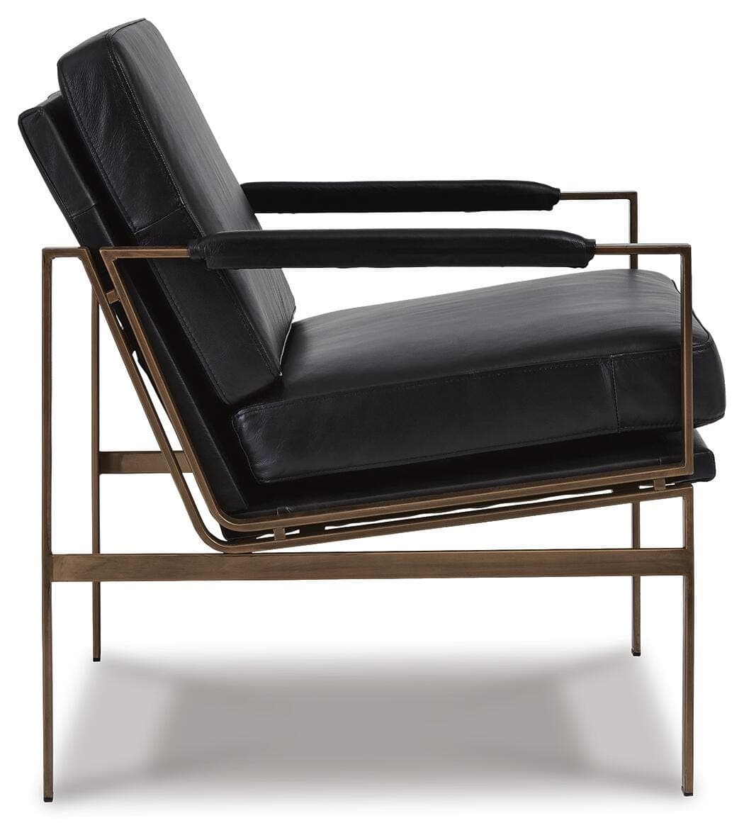 Puckman Accent Chair — Black/Gray — view 5