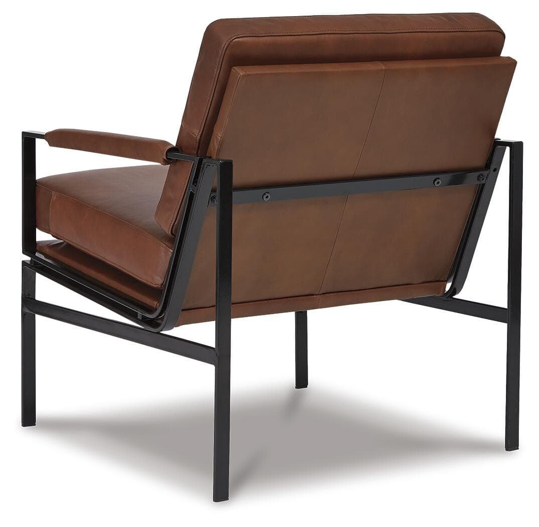 Puckman Accent Chair — Brown/Beige — view 5