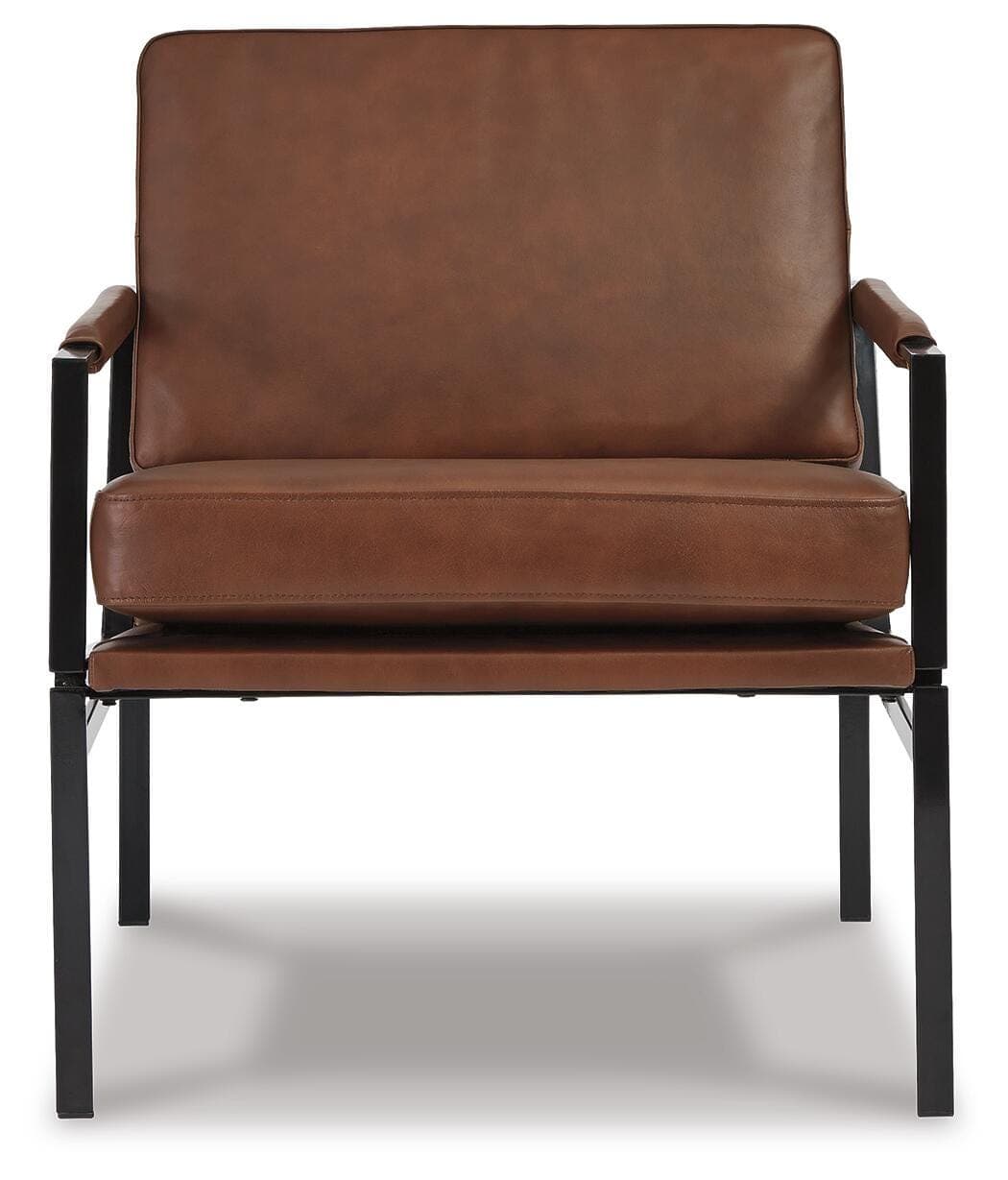 Puckman Accent Chair — Brown/Beige — view 6