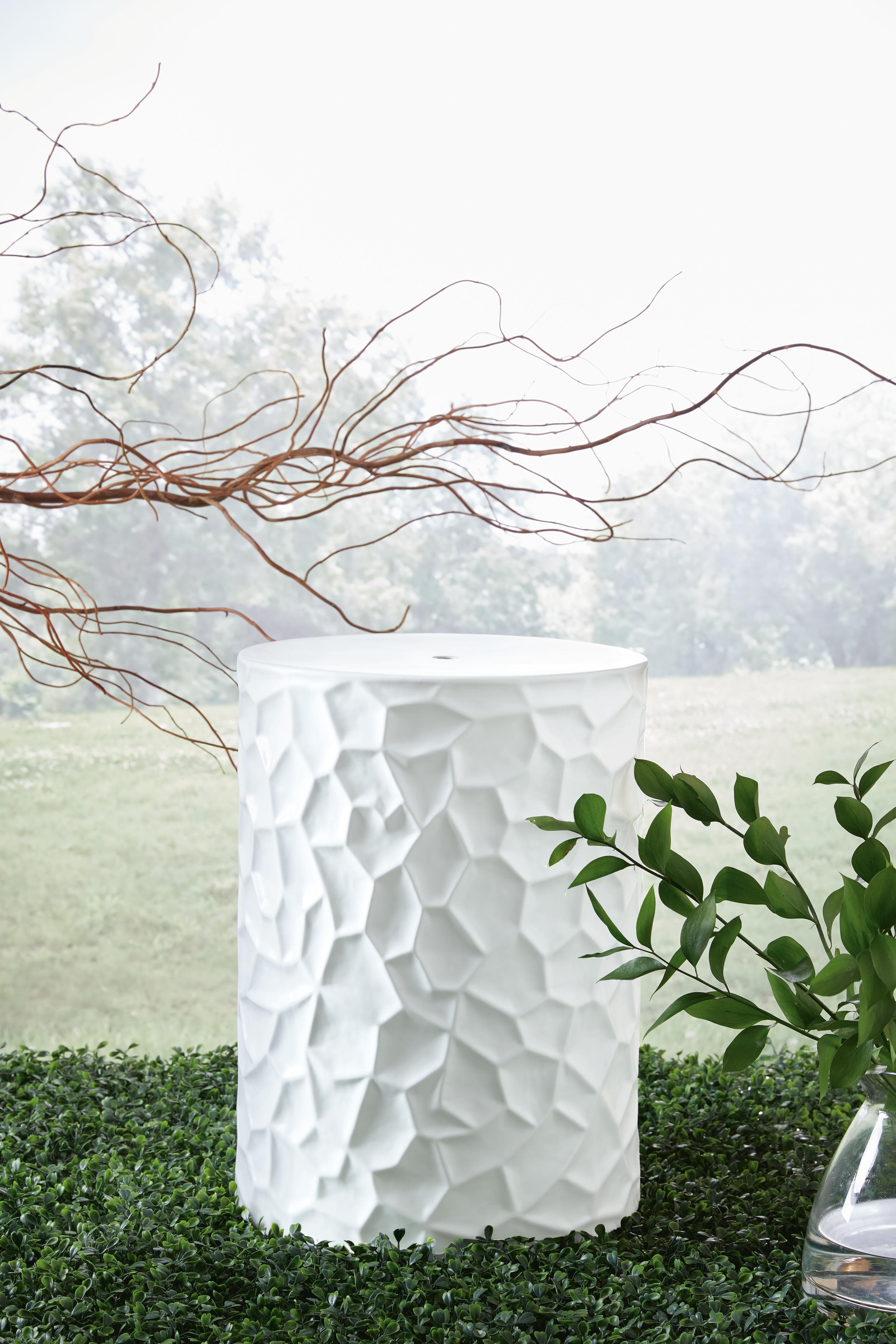 Jungrove Stool — White — view 2