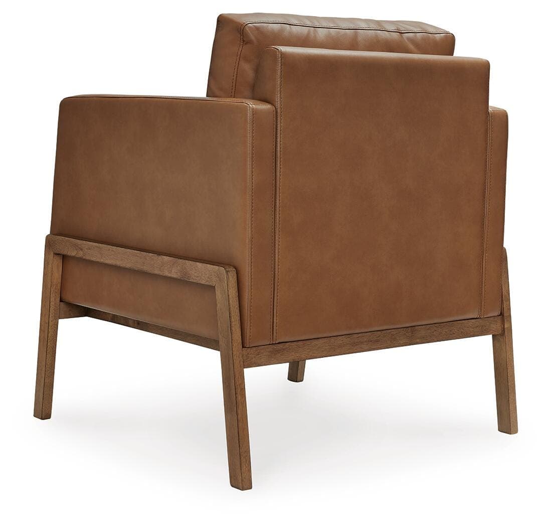 Numund Accent Chair — Brown/Beige — view 5