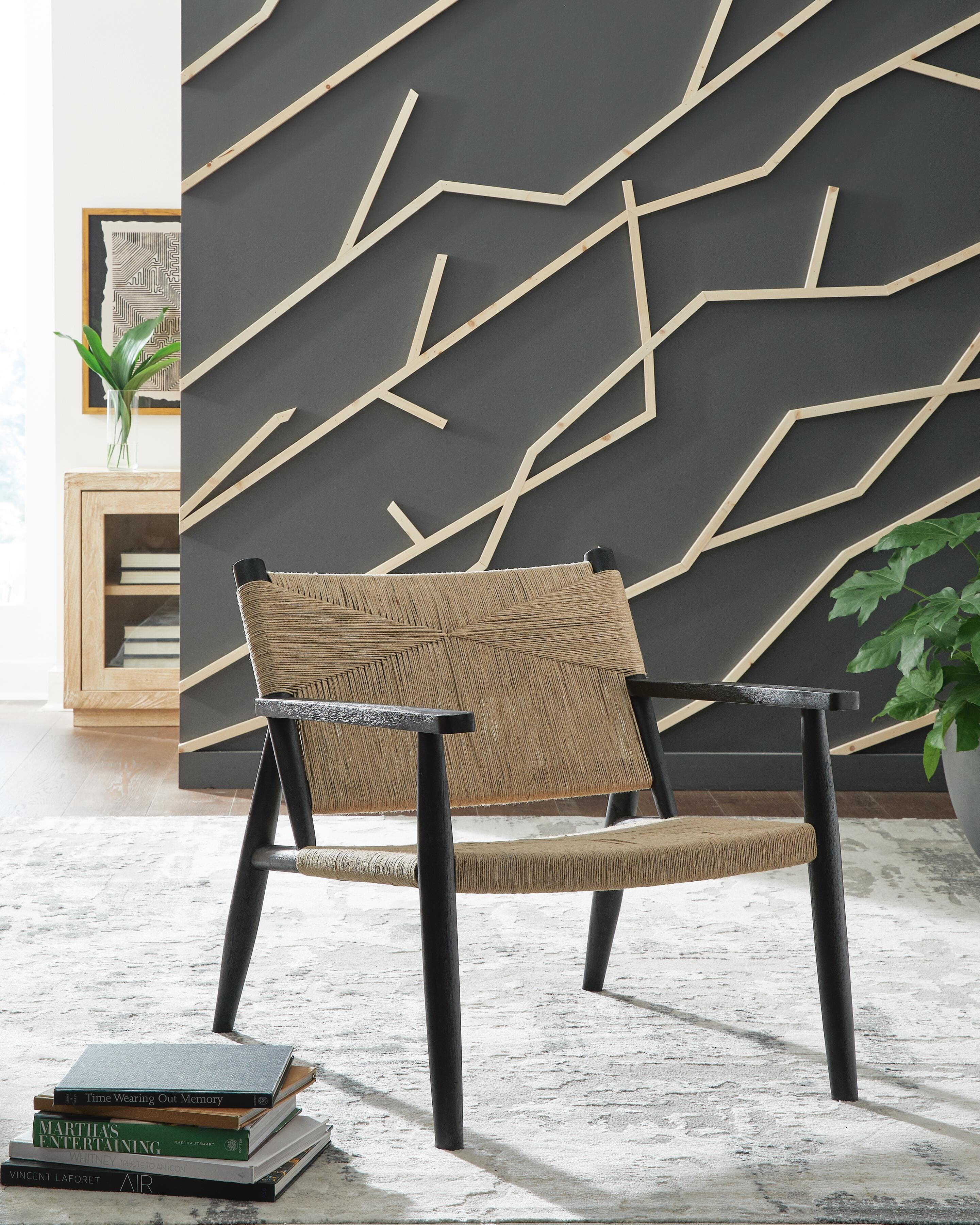 Halfmore Accent Chair — Black/Gray, Brown/Beige & Natural — view 2
