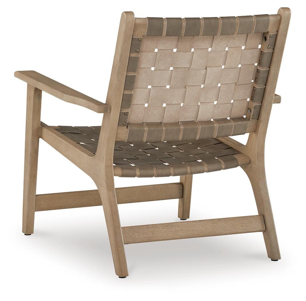 Jameset Accent Chair — Brown/Beige — view 5