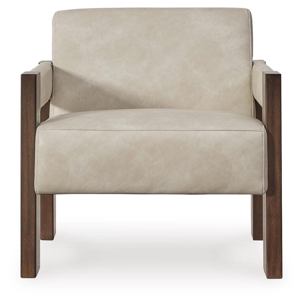 Adlanlock Accent Chair — Brown/Beige — view 3