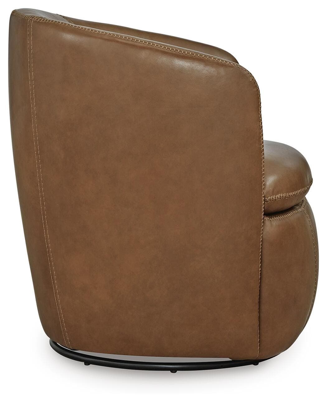 Kierreys Swivel Accent Chair — Brown/Beige — view 4