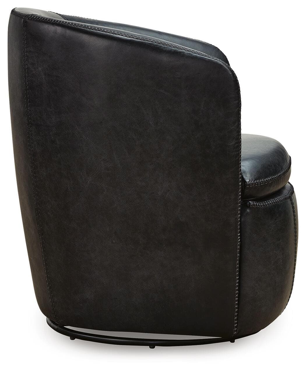 Kierreys Swivel Accent Chair — Black/Gray — view 4