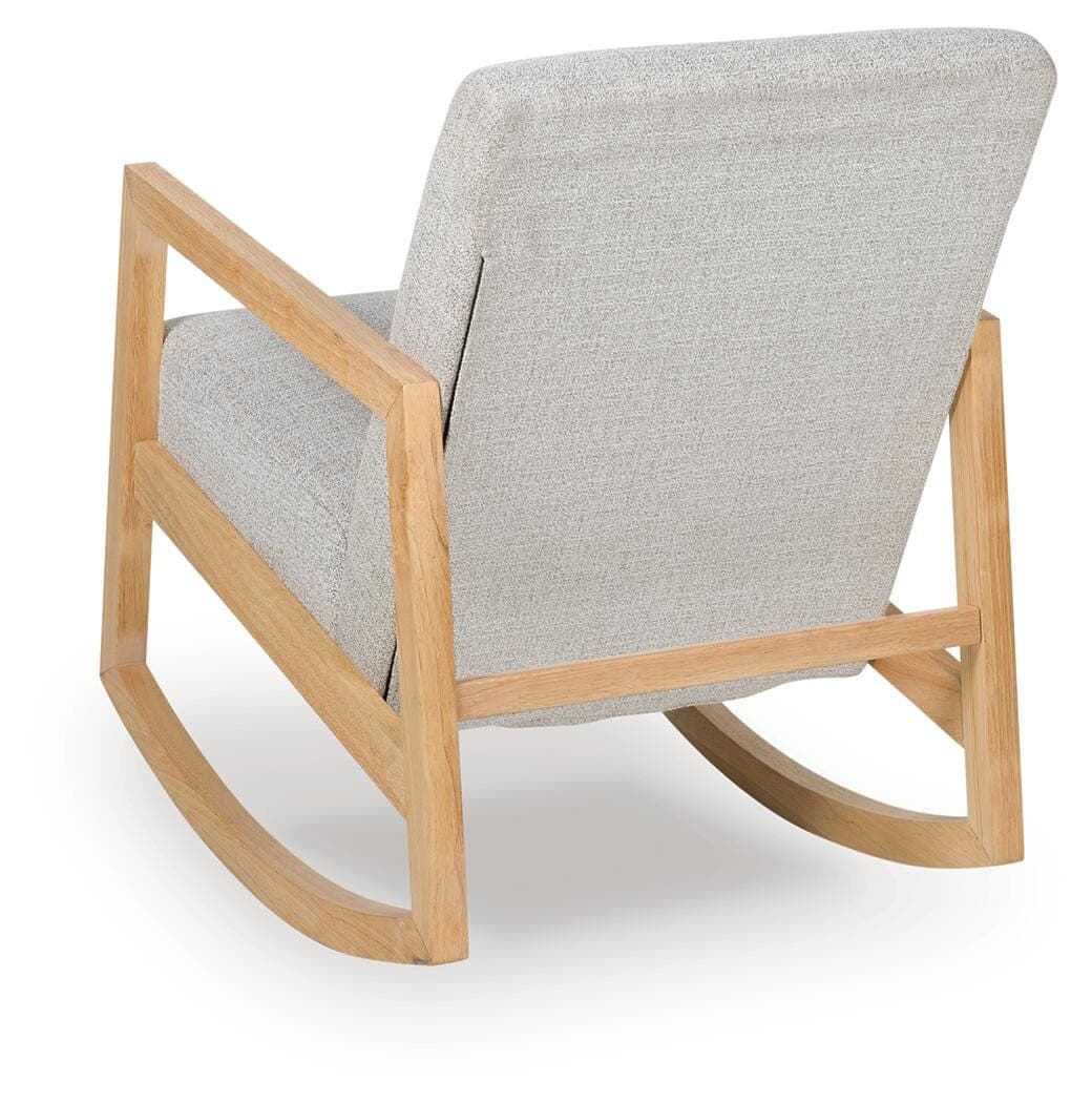 Wychworth Accent Chair — Gray/Natural — view 5