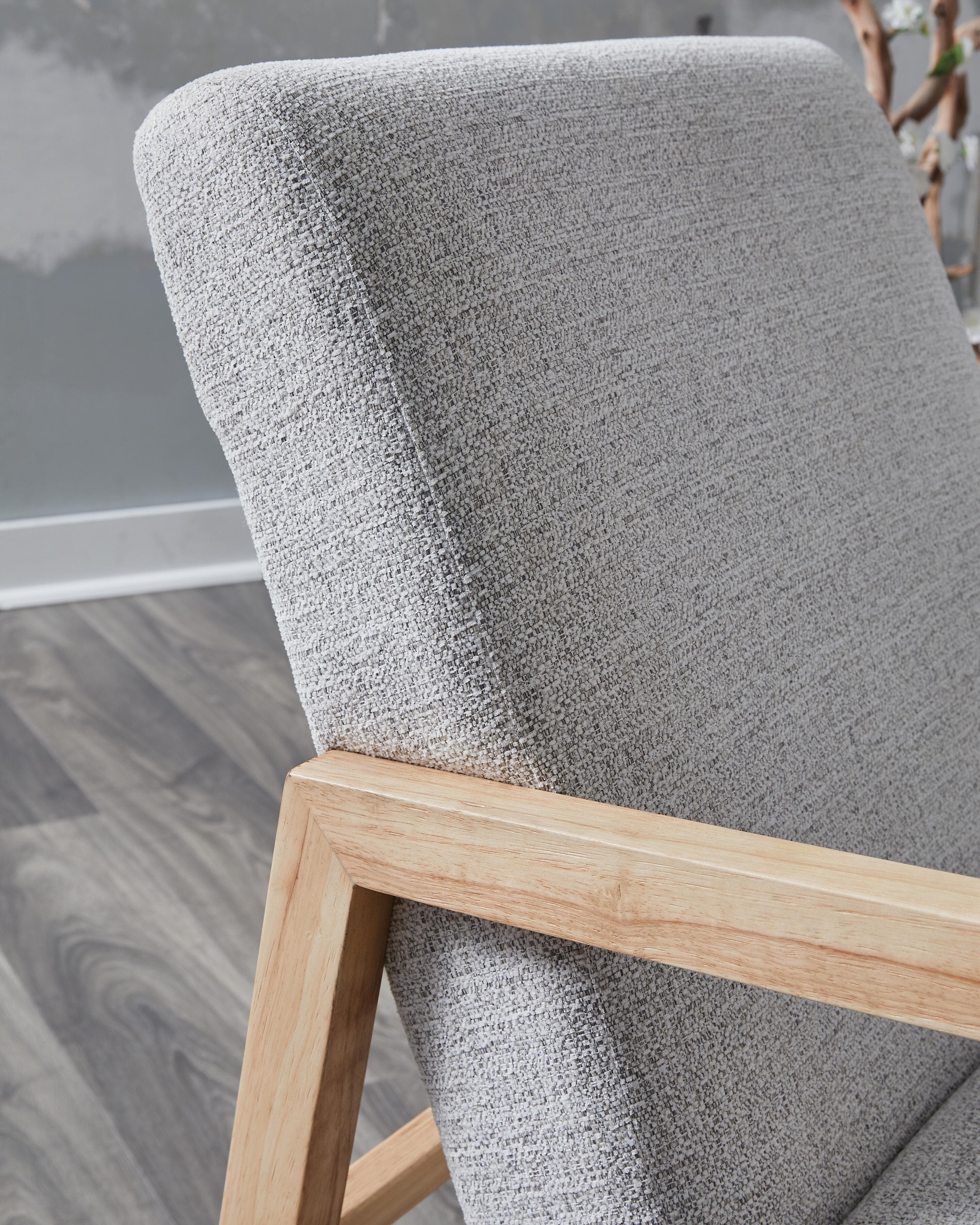 Wychworth Accent Chair — Gray/Natural — view 6