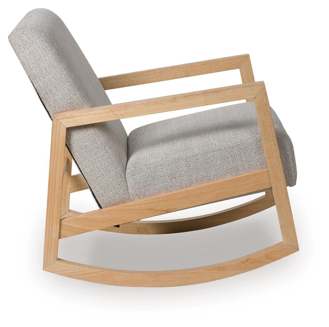 Wychworth Accent Chair — Gray/Natural — view 4