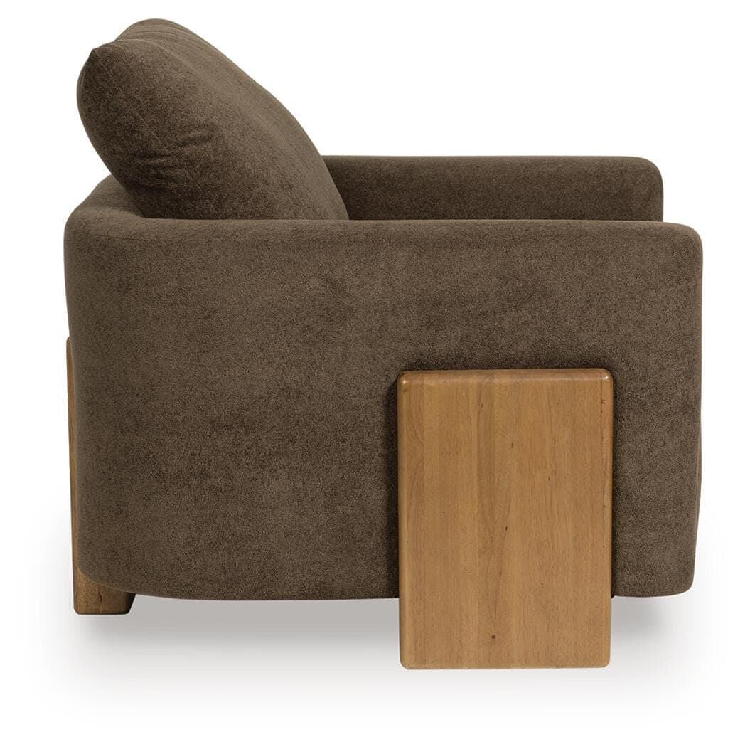 Dairlett Accent Chair — Brown — view 4