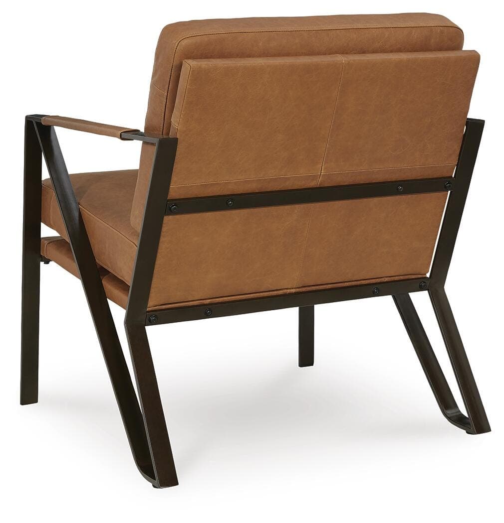 Garronmont Accent Chair — Caramel — view 5