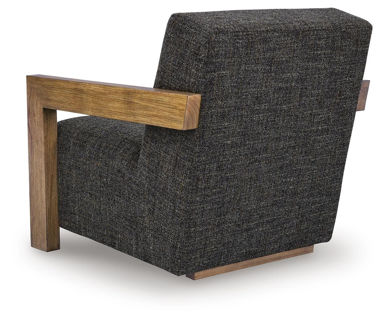 Dorney Accent Chair — Charcoal/Brown — view 5