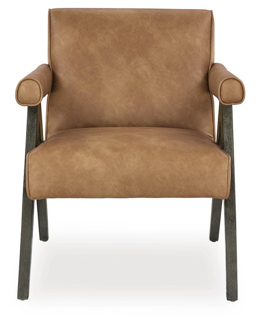 Goda Accent Chair — Caramel — view 3
