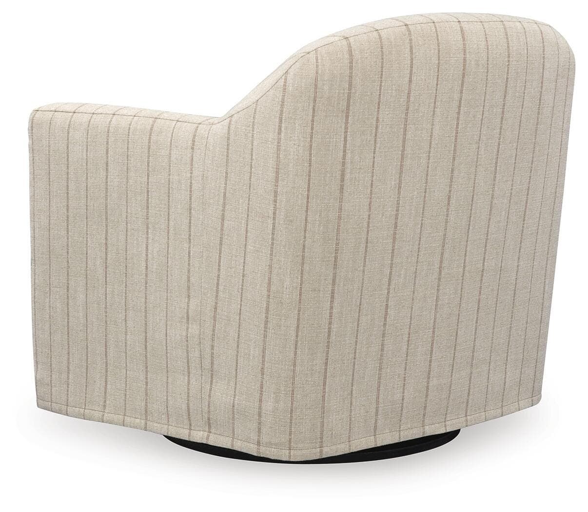 Valwick Swivel Accent Chair — Cream/Brown — view 5