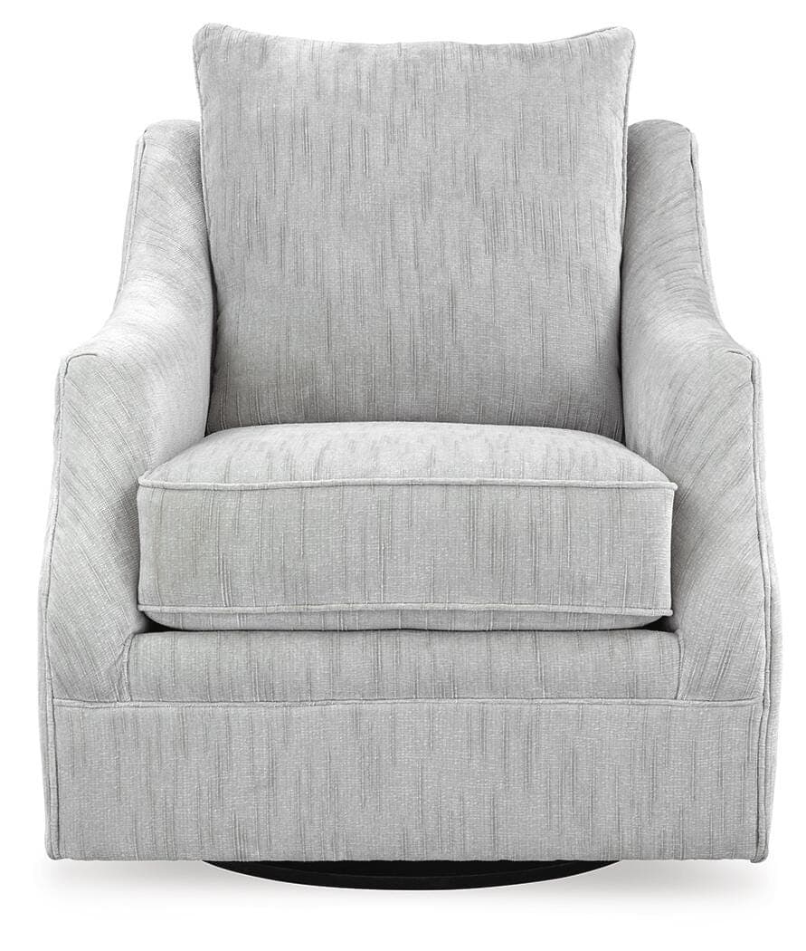 Gubbins Swivel Accent Chair — Gray — view 3