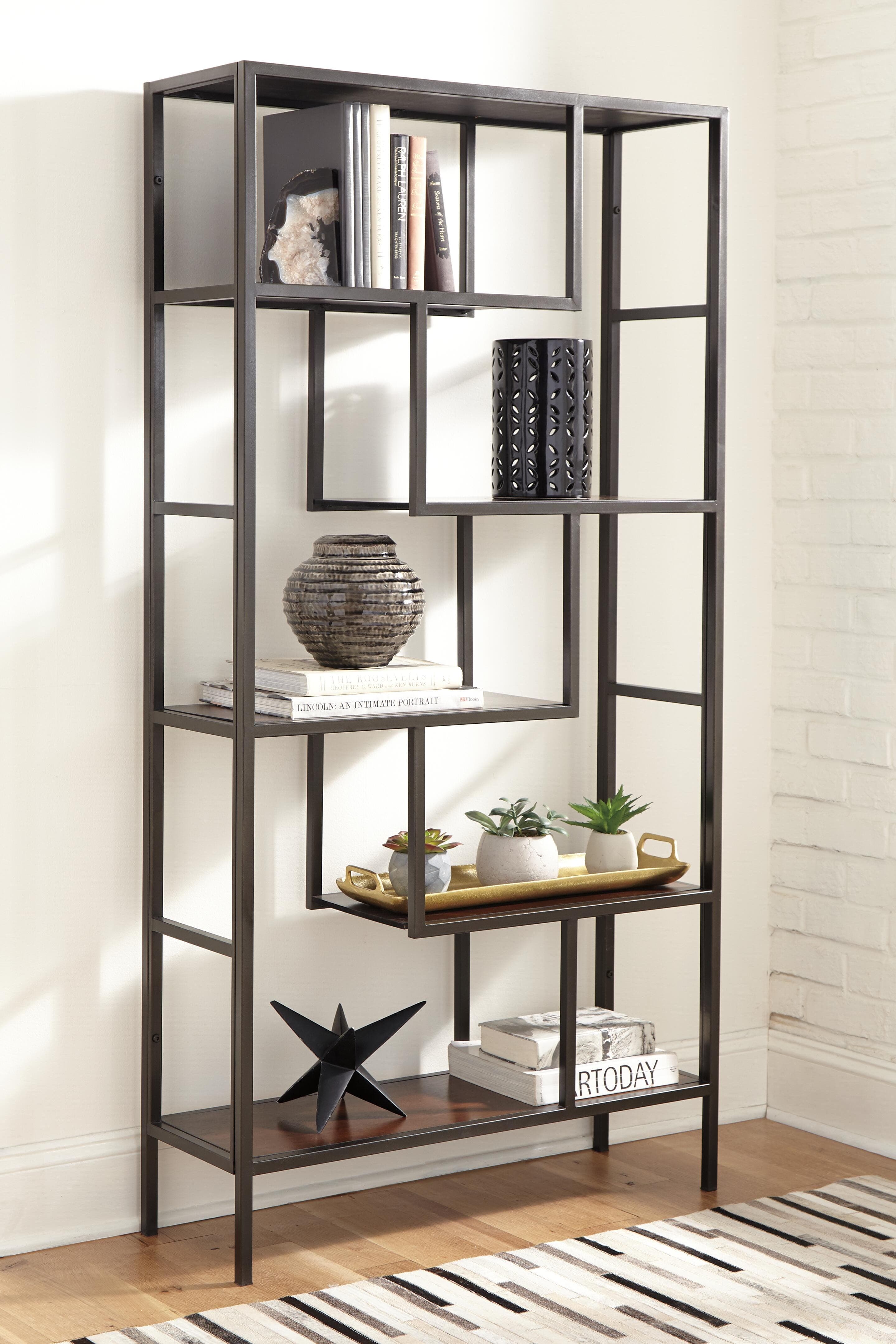 Frankwell Bookcase — Black/Gray — view 2