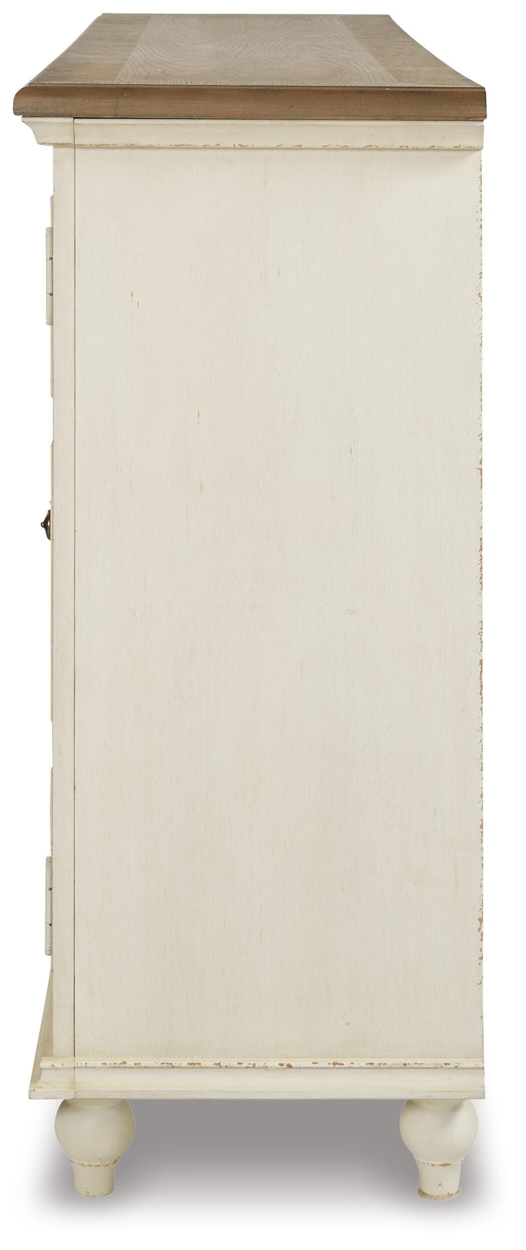 Roranville Accent Cabinet — White & Brown/Beige — view 6