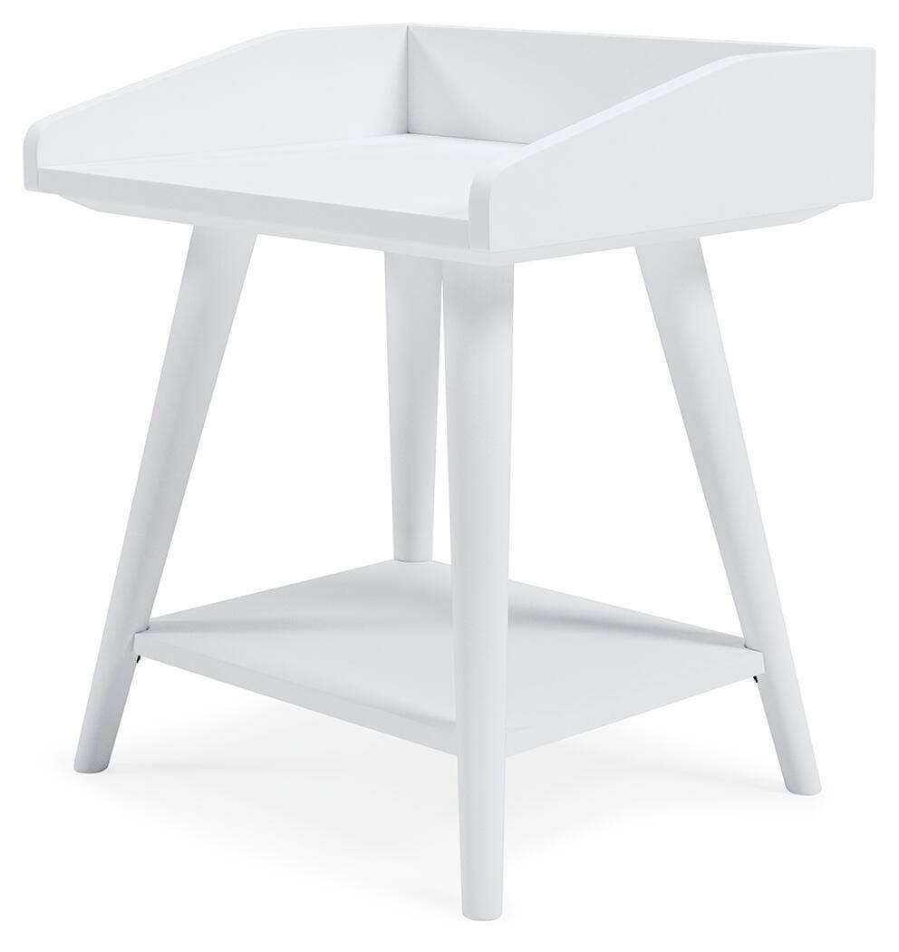 Blariden Accent Table — White — view 4