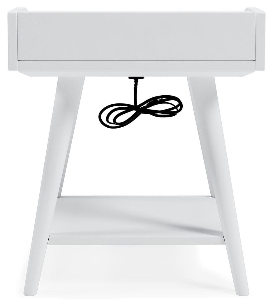 Blariden Accent Table — White — view 6
