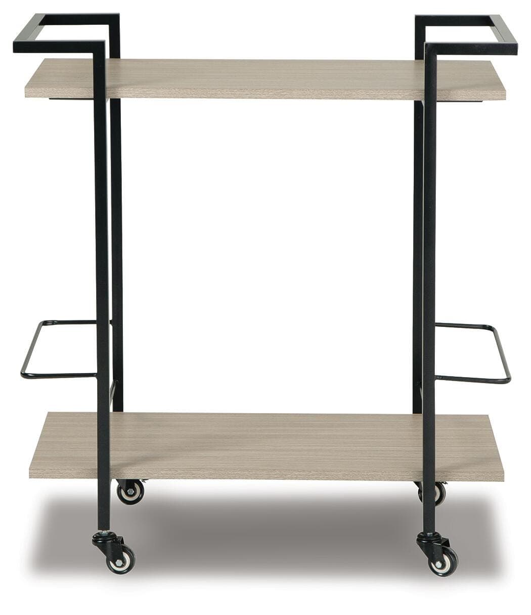 Waylowe Bar Cart — Brown/Beige — view 3