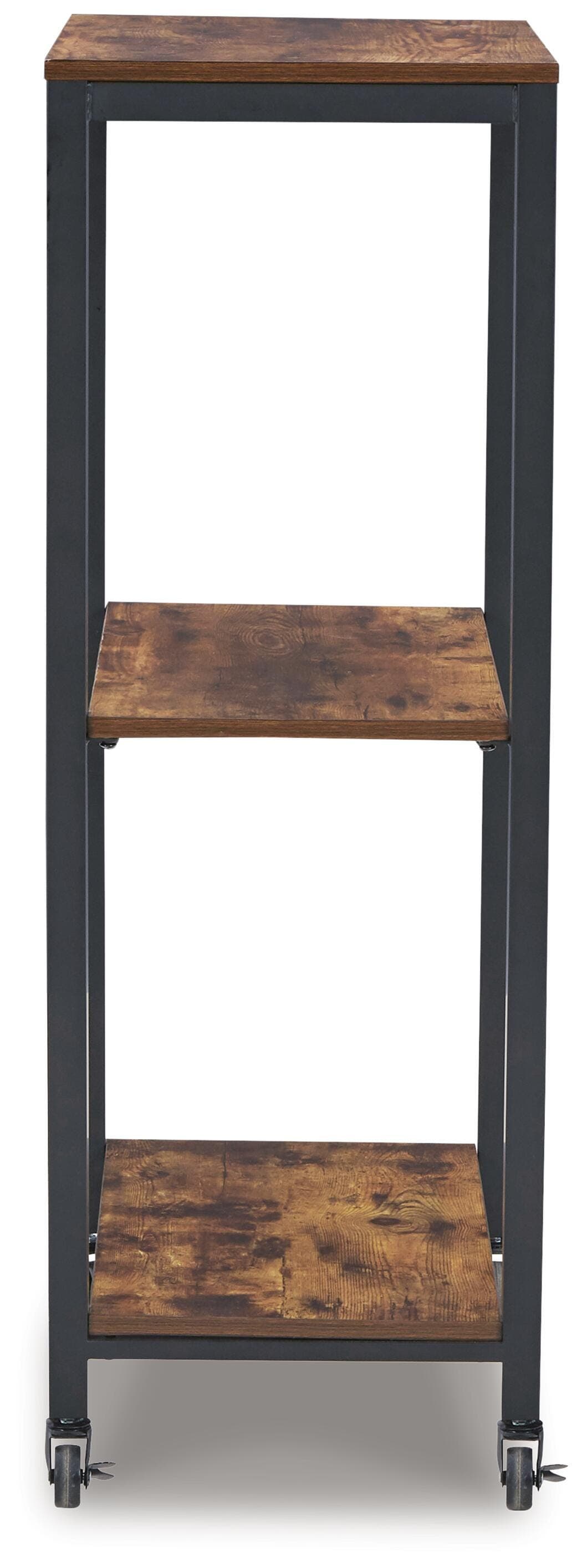 Bevinfield Bar Cart — Black/Gray & Brown/Beige — view 3