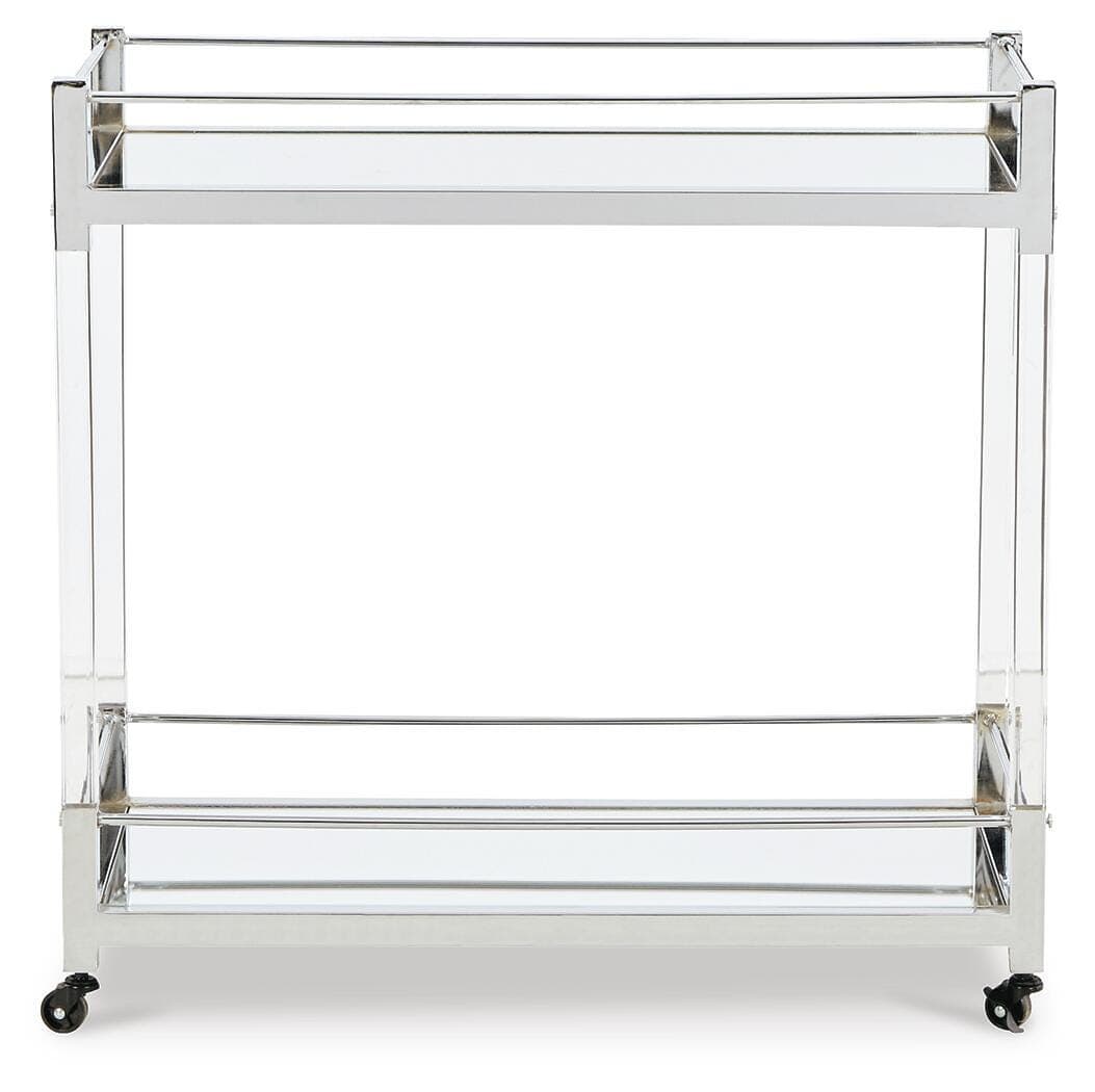 Chaseton Bar Cart — Metallic — view 3