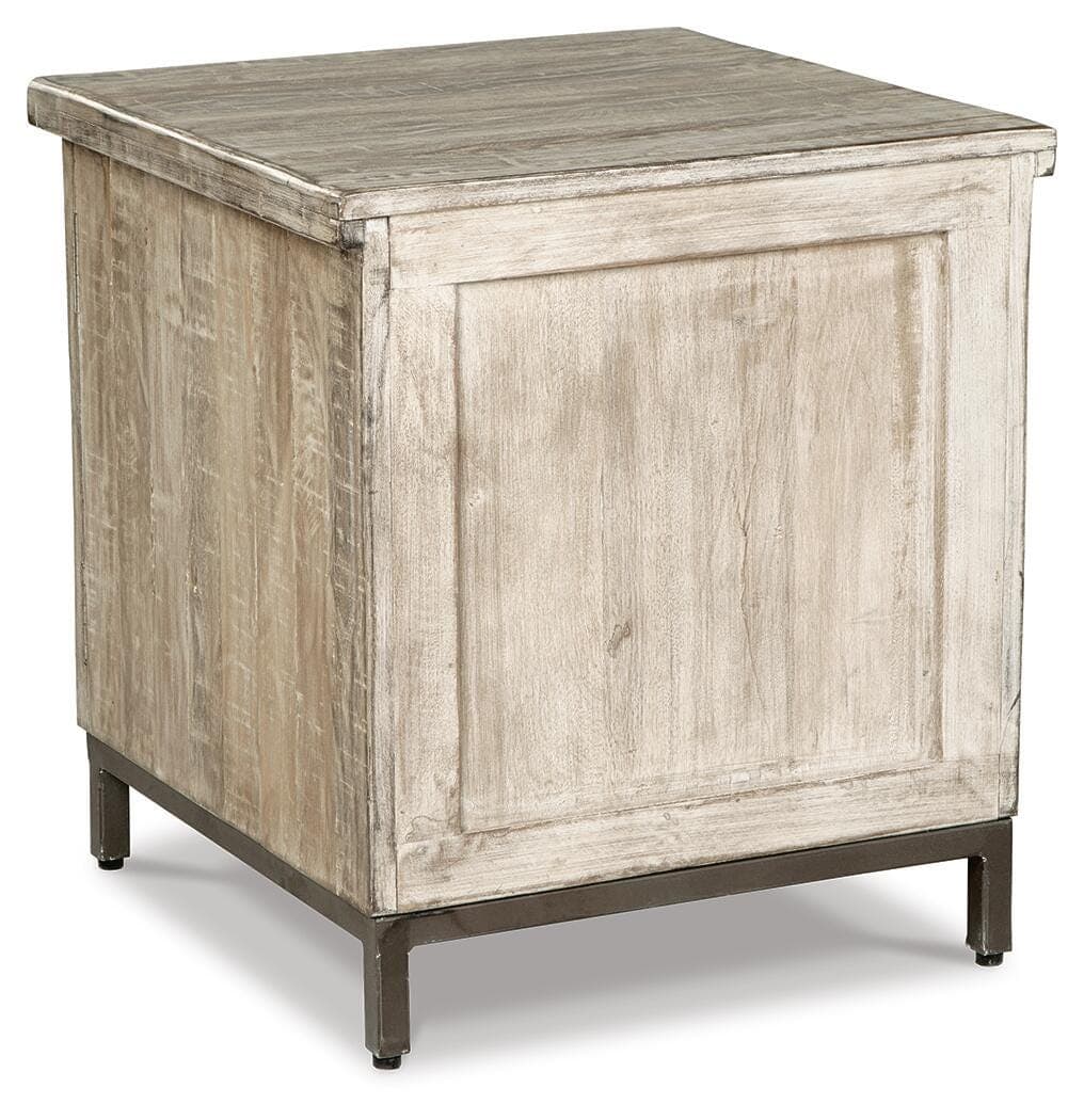 Laddford Accent Cabinet — Natural — view 6