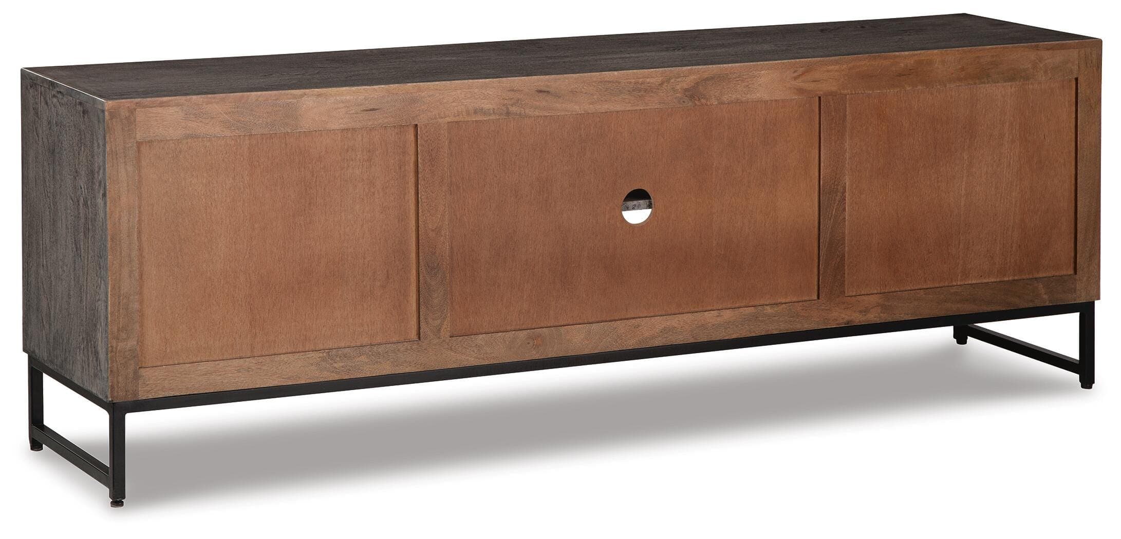 Treybrook Accent Cabinet — Black/Gray — view 6