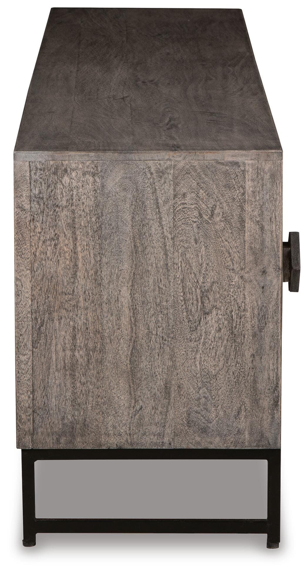 Treybrook Accent Cabinet — Black/Gray — view 5