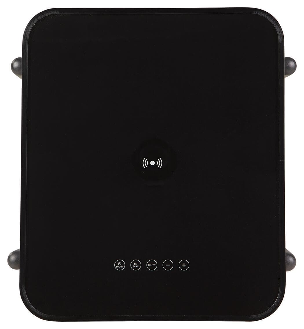 Jorvalee Accent Table with Speaker — Black/Gray — view 6