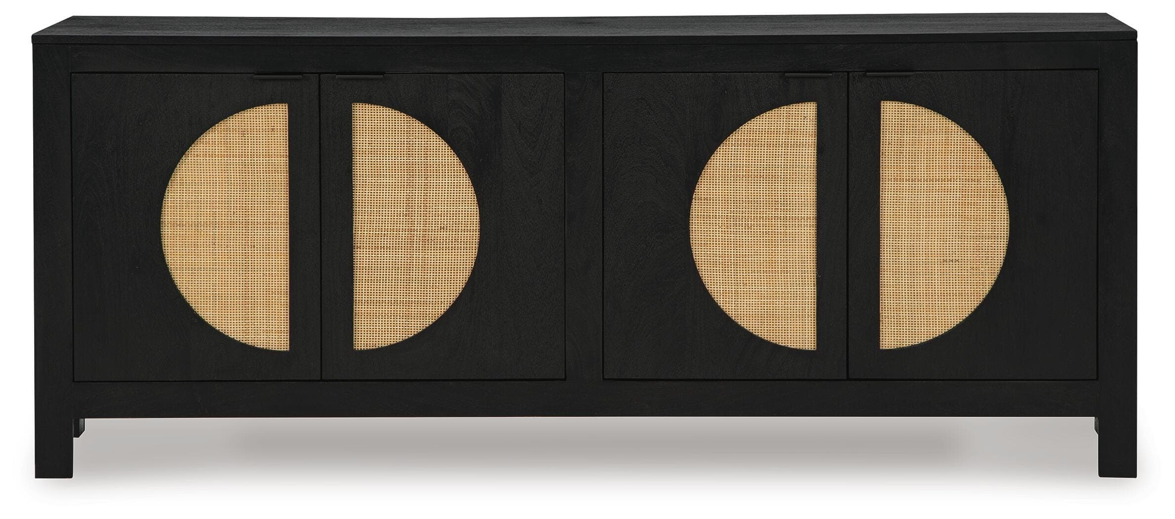 Cliffiings Accent Cabinet — Black/Gray & Brown/Beige — view 4