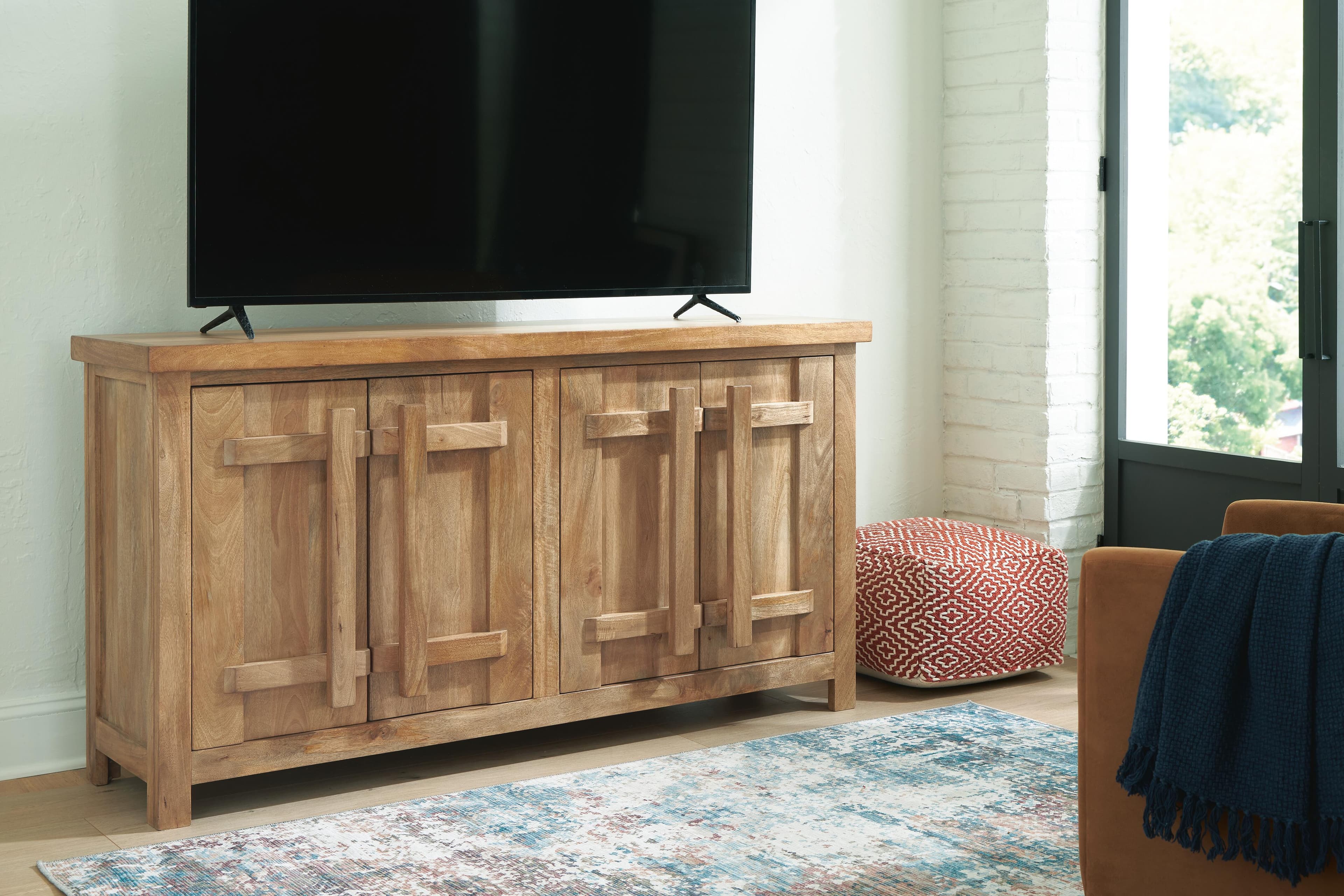 Dresor Accent Cabinet — Brown/Beige — view 6