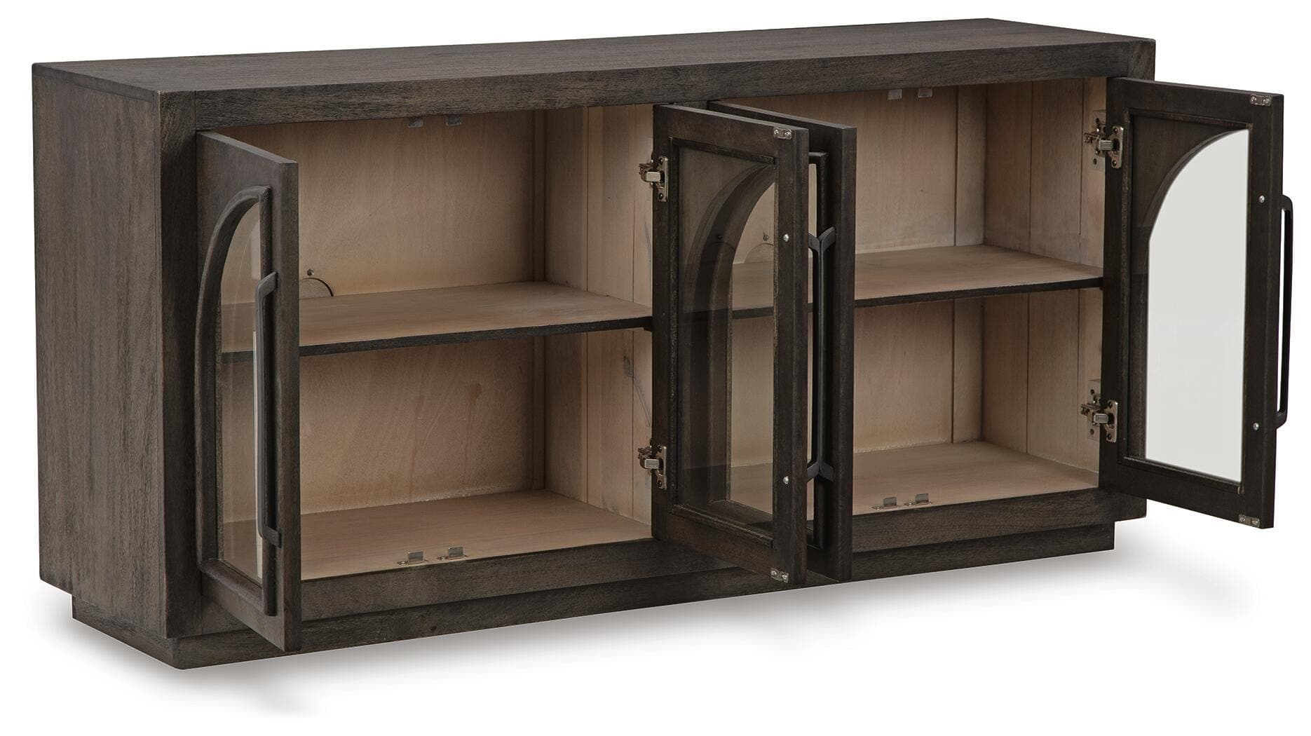 Dreley Accent Cabinet — Brown/Beige — view 3