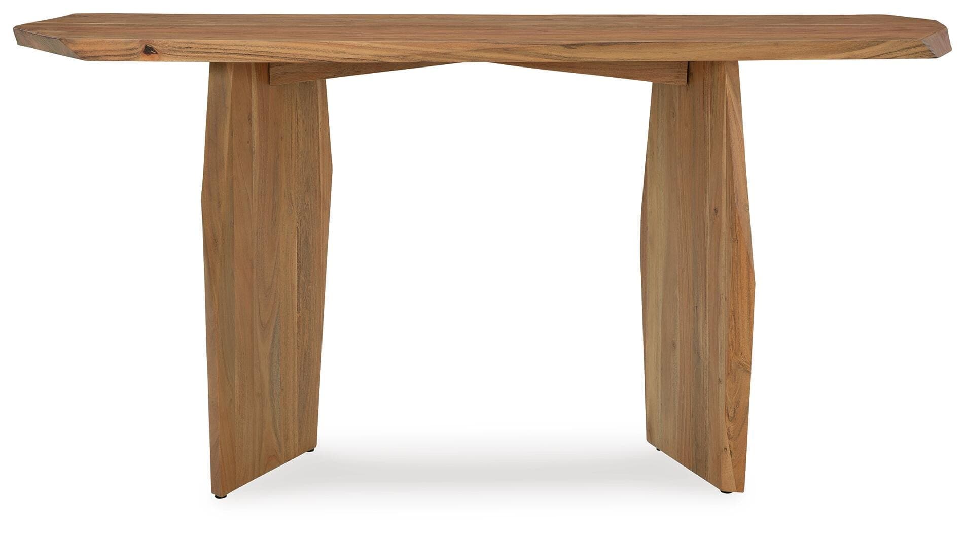 Holward Console Sofa Table — Brown/Beige — view 5