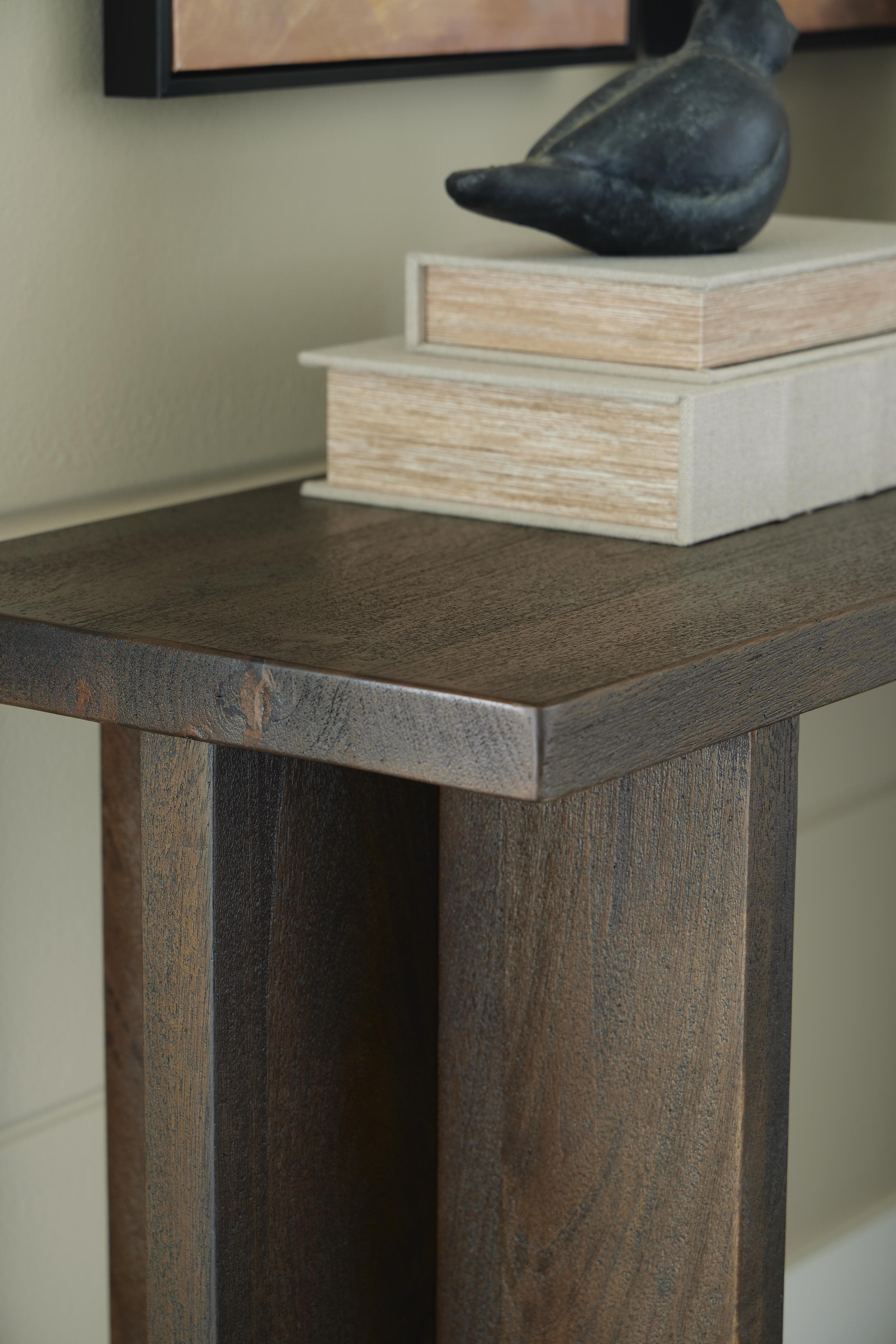 Jalenry Console Sofa Table — Brown/Beige — view 5