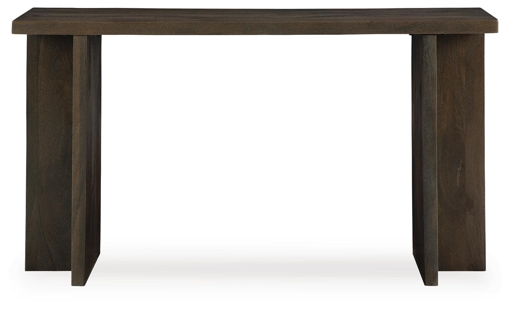 Jalenry Console Sofa Table — Brown/Beige — view 3
