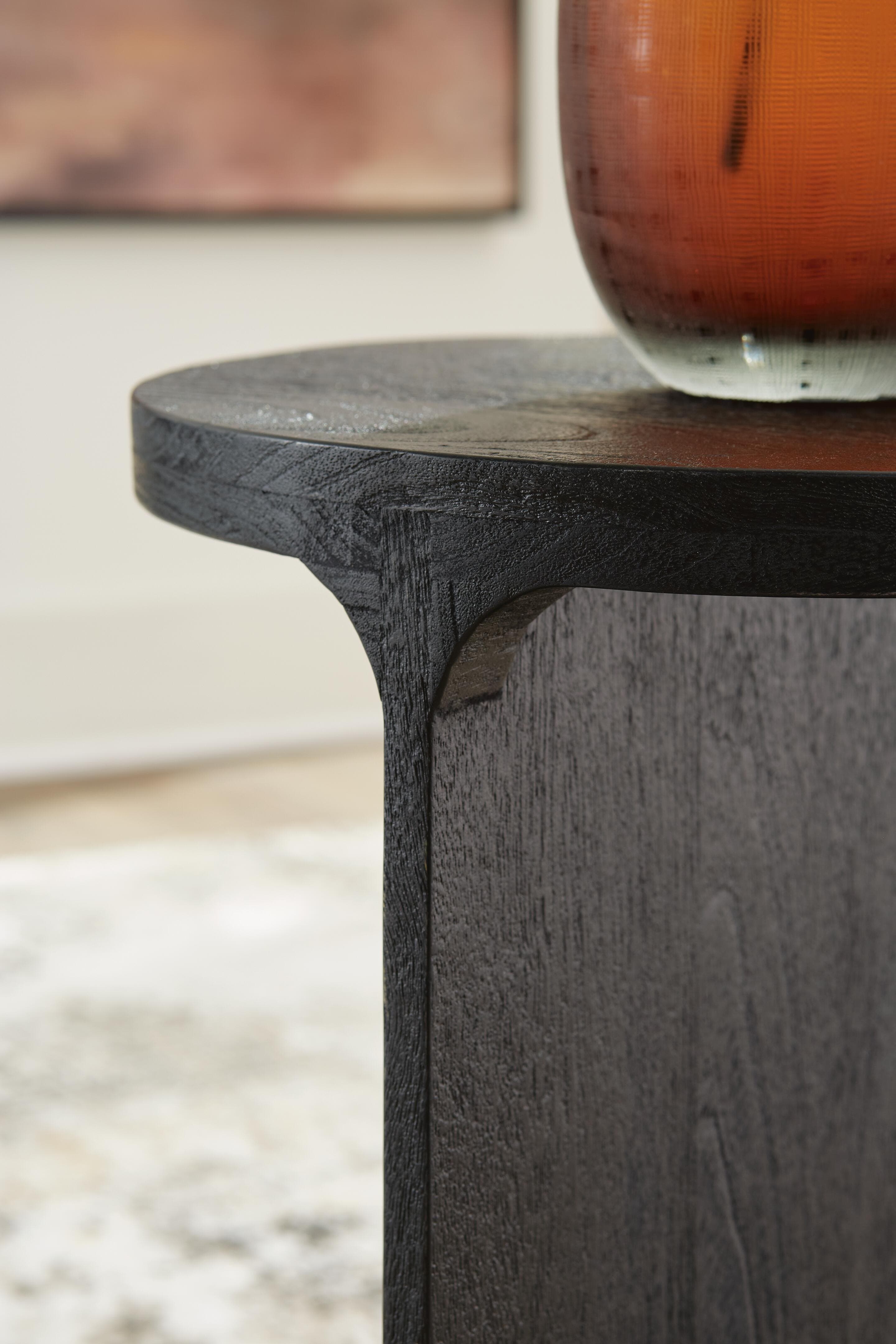Adderley Accent Table — Black/Gray — view 5