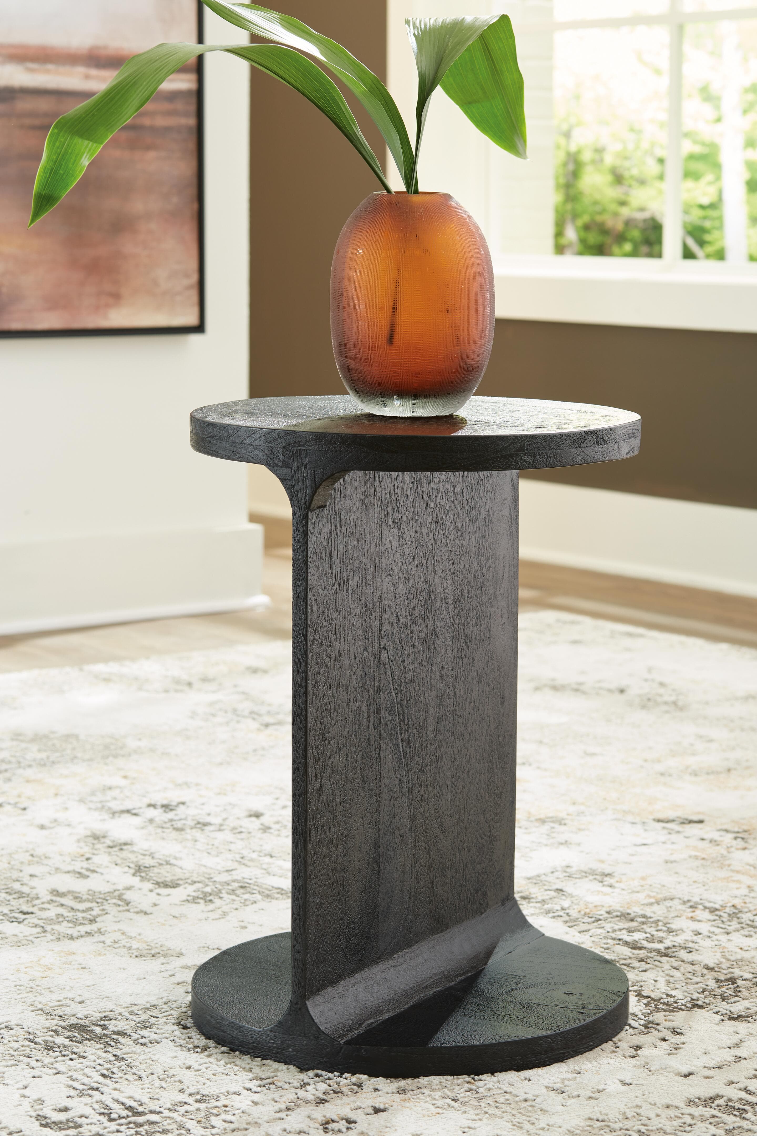 Adderley Accent Table — Black/Gray — view 2
