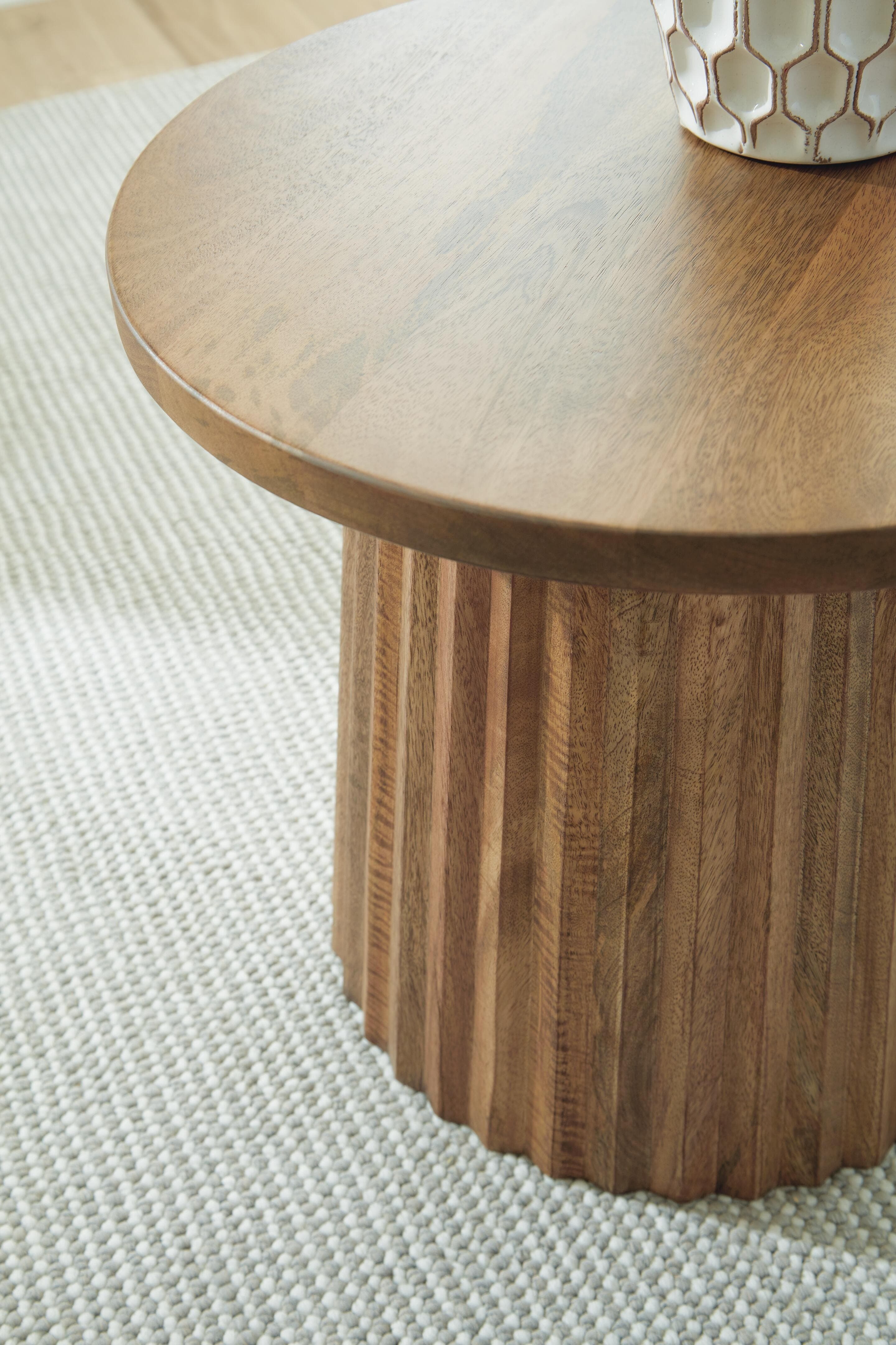 Ceilby Accent Table — Brown/Beige — view 3