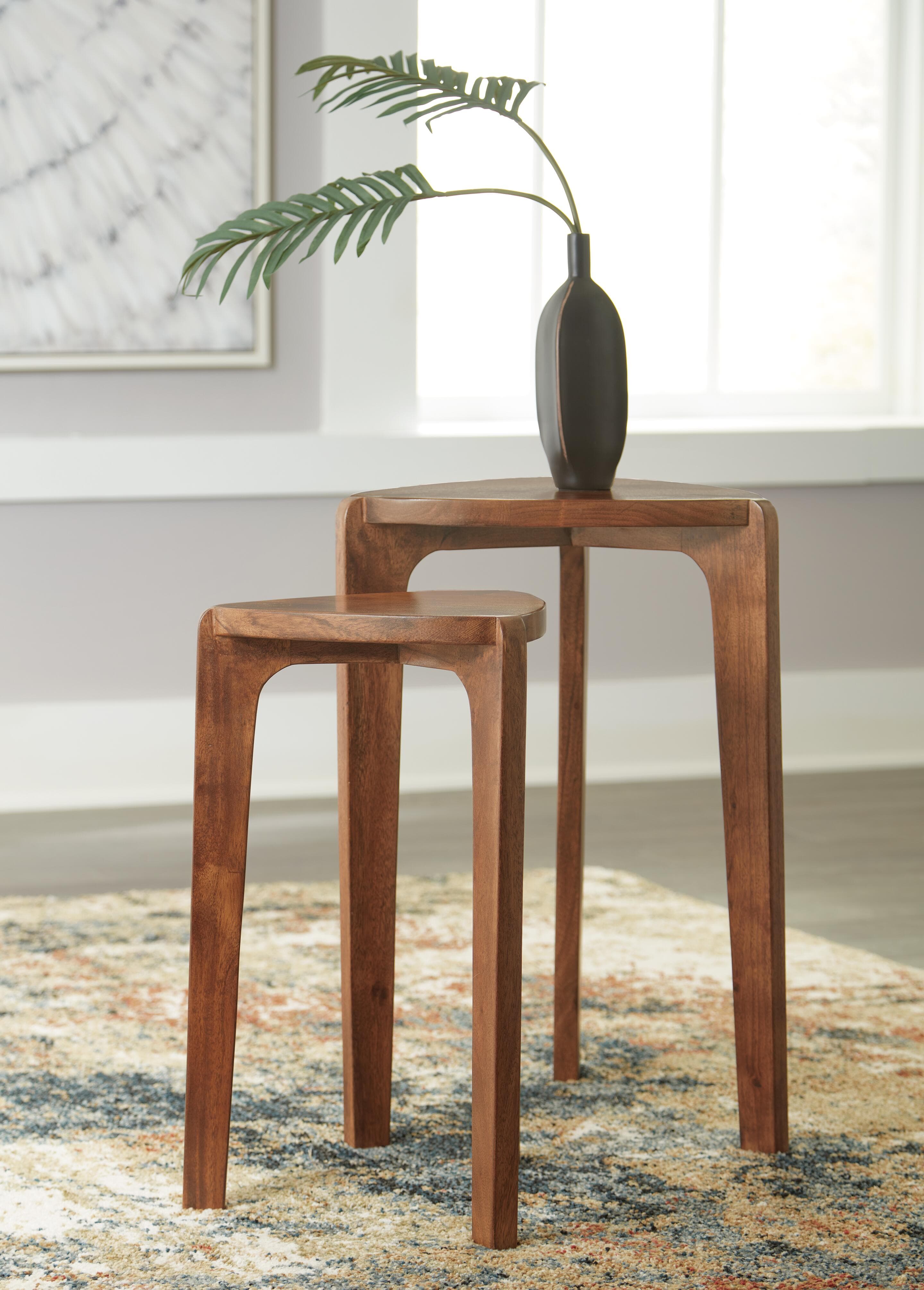 Brynnleigh Accent Table (Set of 2) — Brown/Beige — view 6