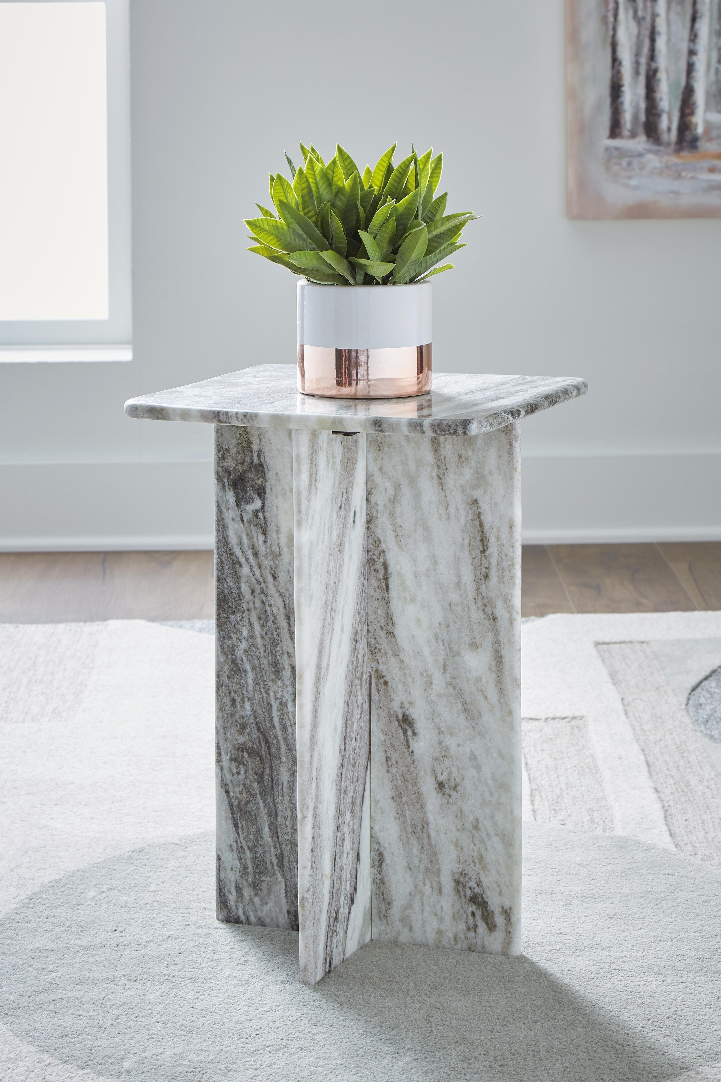 Keithwell Accent Table — Black/Gray — view 2