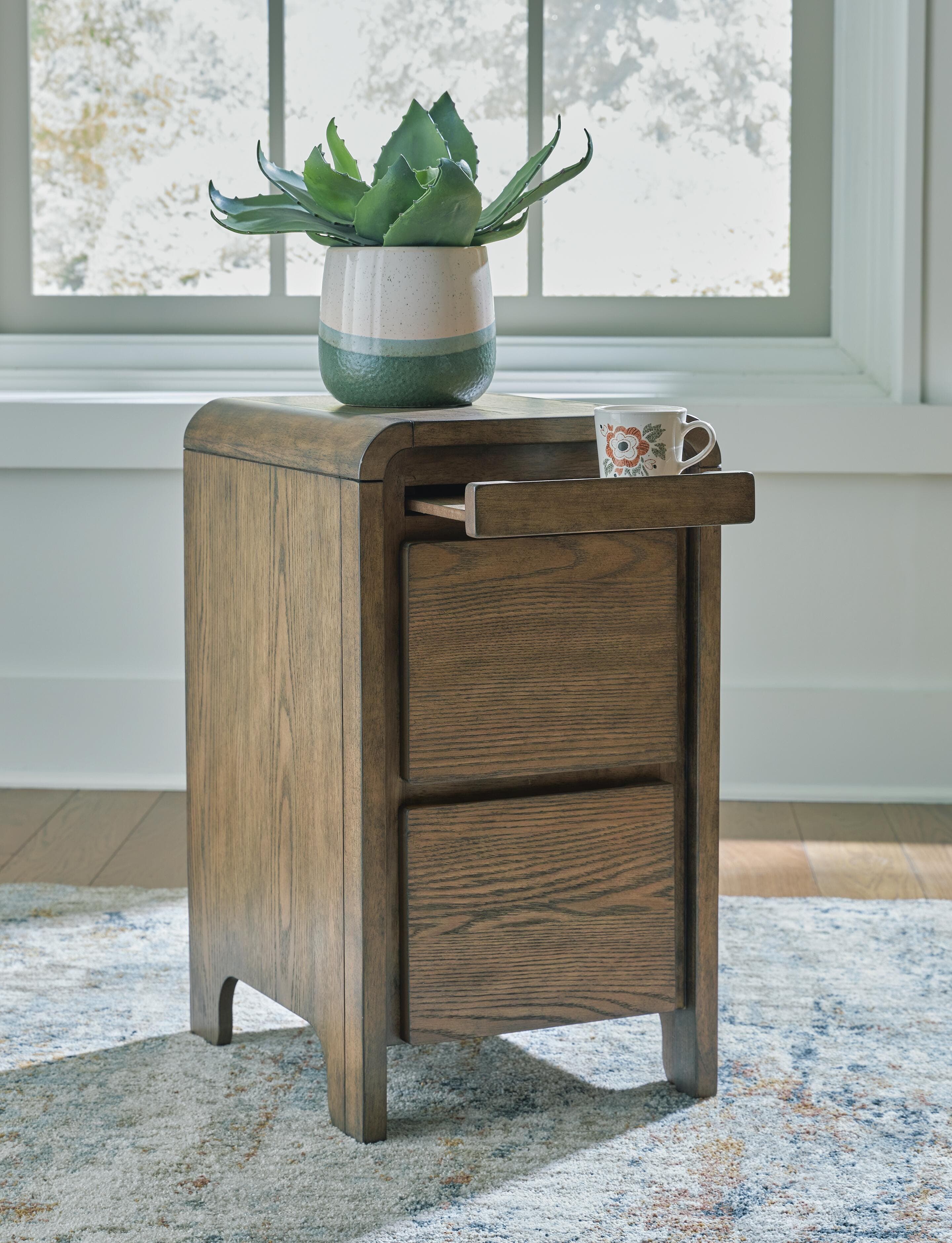Jensworth Accent Table — Brown/Beige — view 7
