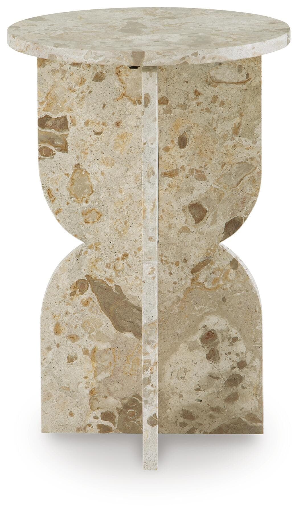Treygan Accent Table — Brown/Beige & Natural — view 3