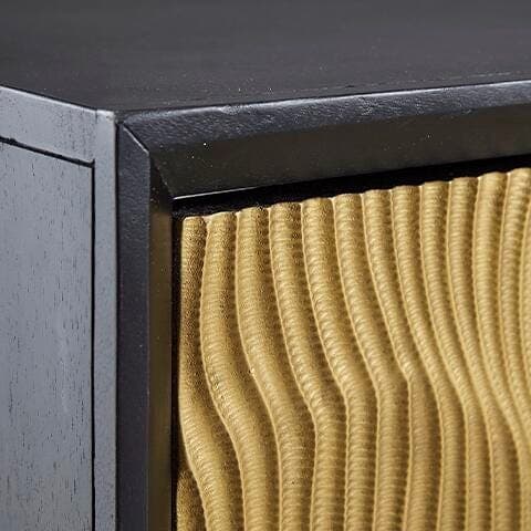 Tayner Accent Cabinet — Black/Gray — view 7