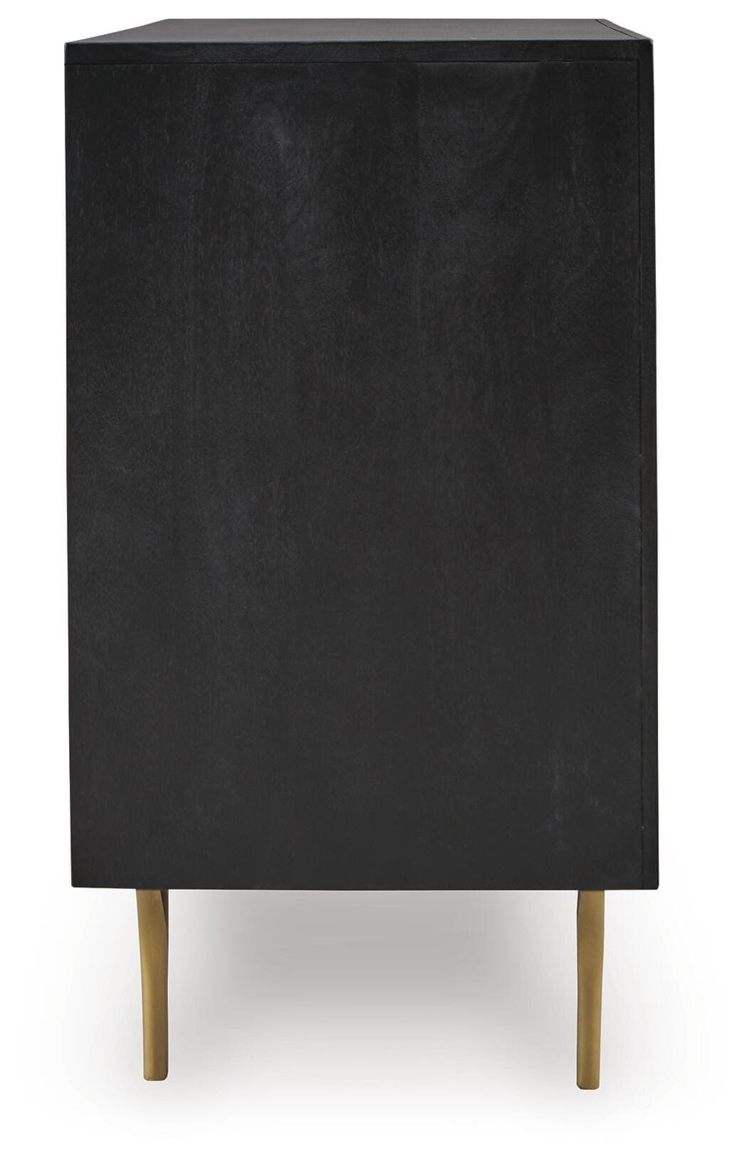 Tayner Accent Cabinet — Black/Gray — view 5