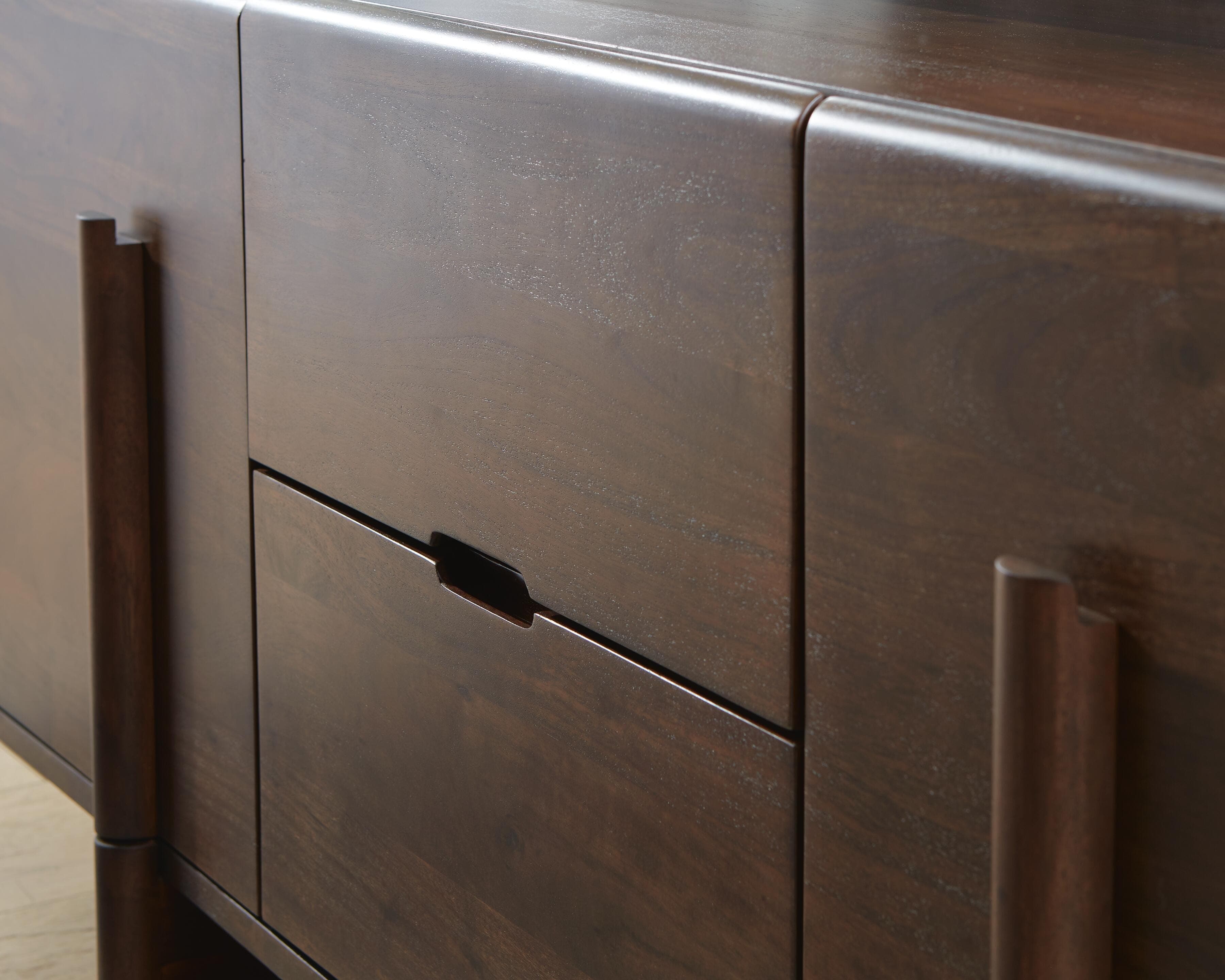 Kydler Accent Cabinet — Brown/Beige & Natural — view 7