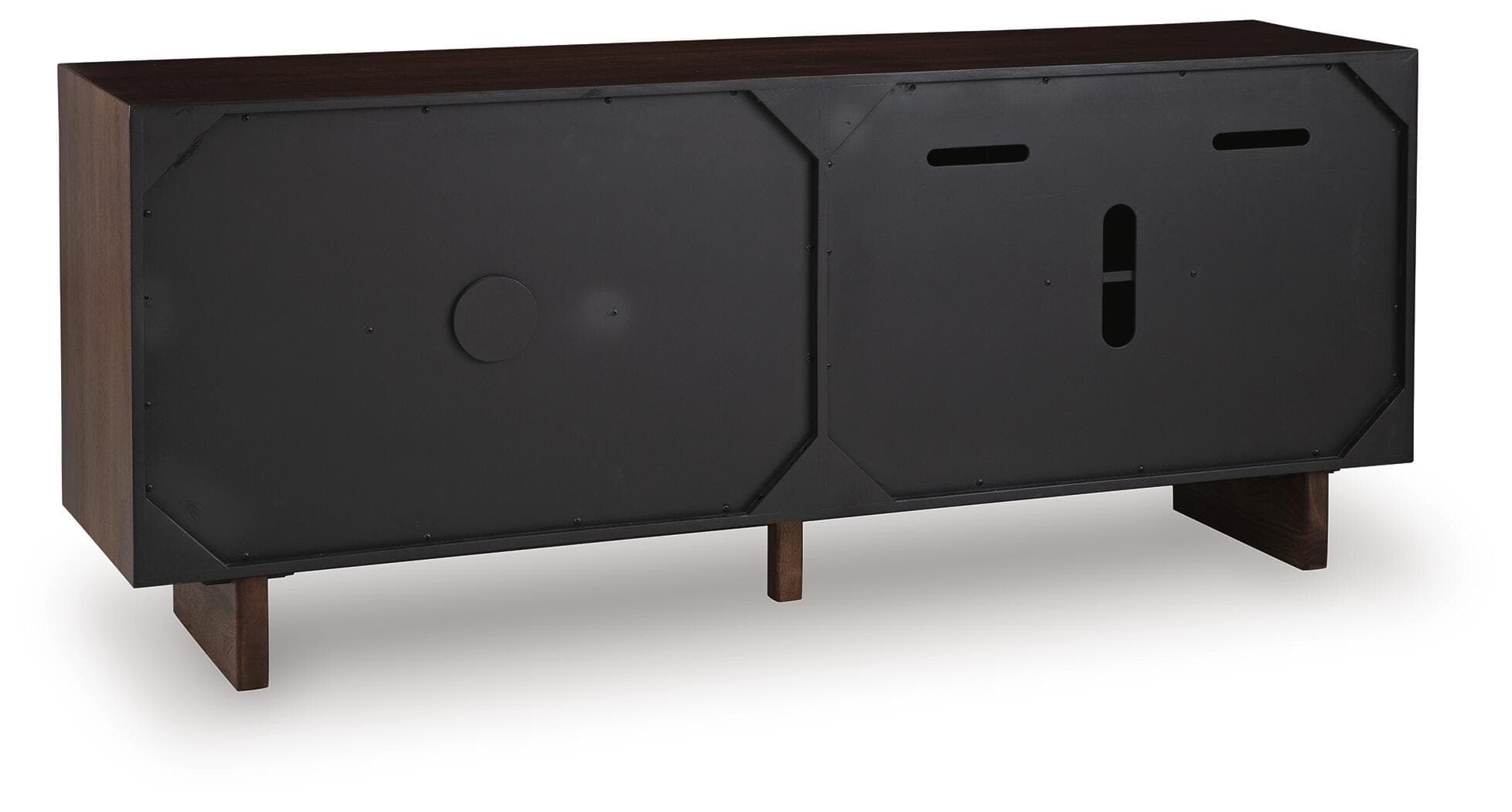 Welby Accent Cabinet — Black/Gray, Brown/Beige & Natural — view 5