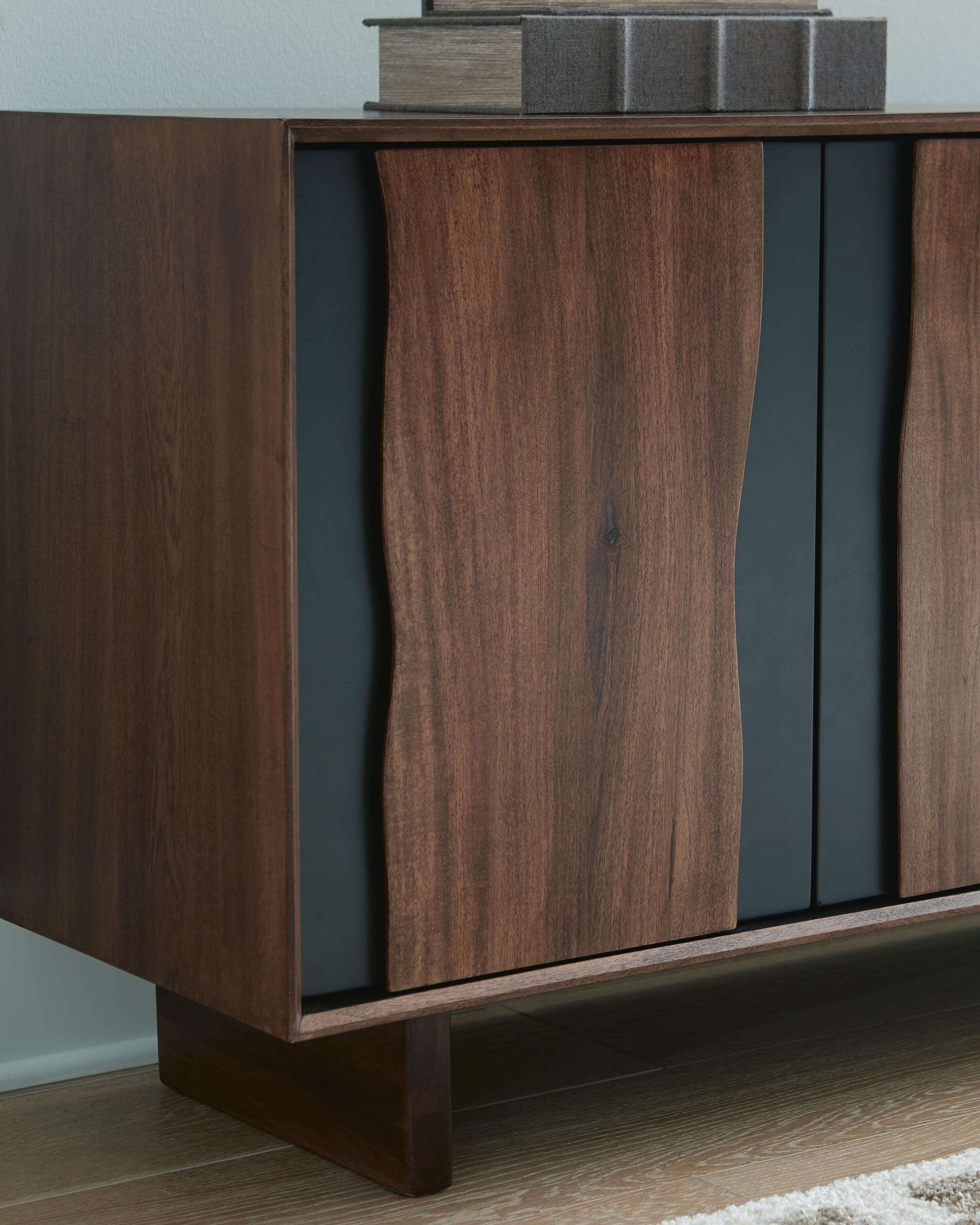 Welby Accent Cabinet — Black/Gray, Brown/Beige & Natural — view 7