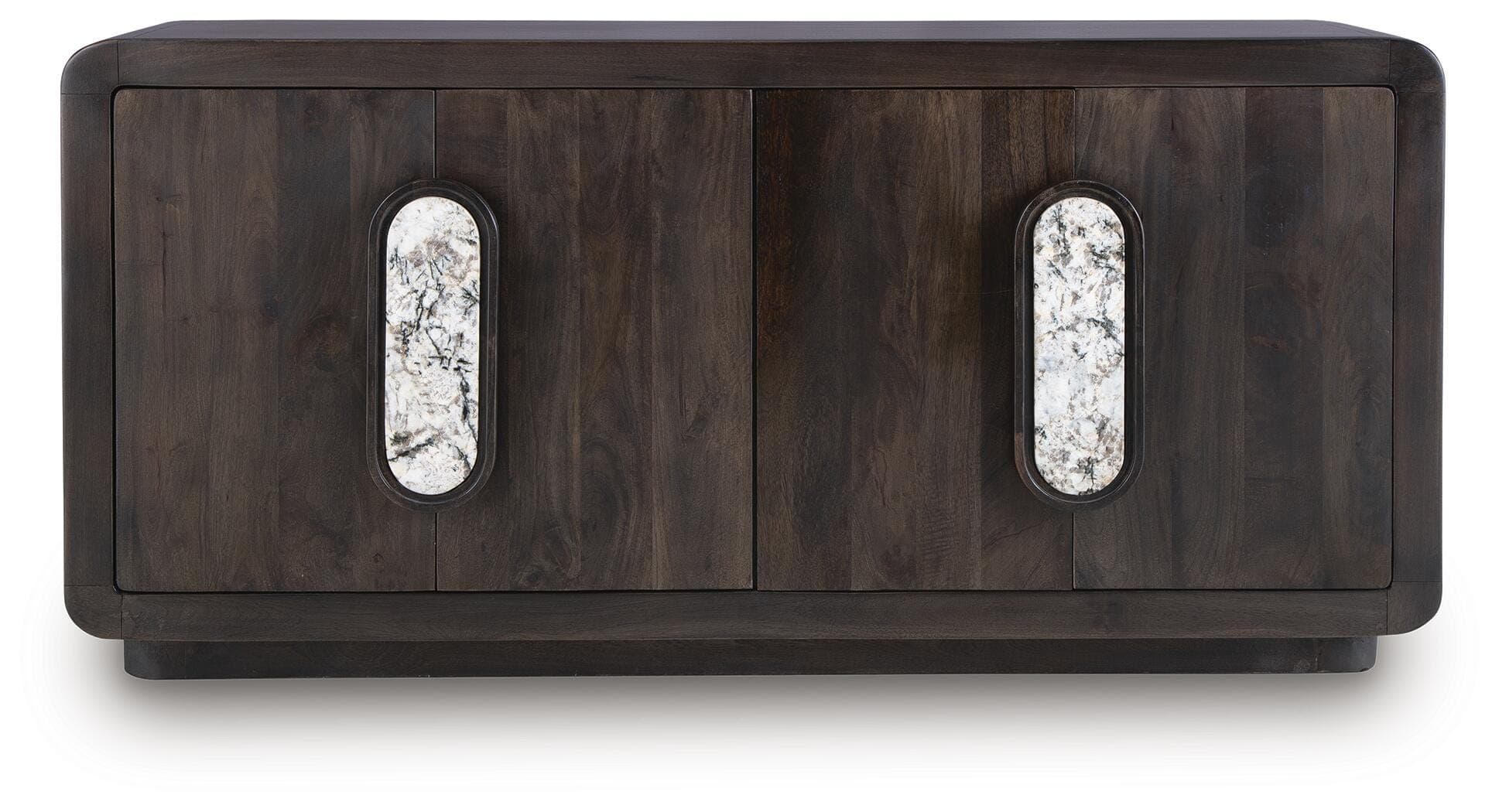 Elliston Accent Cabinet — Espresso Brown — view 4