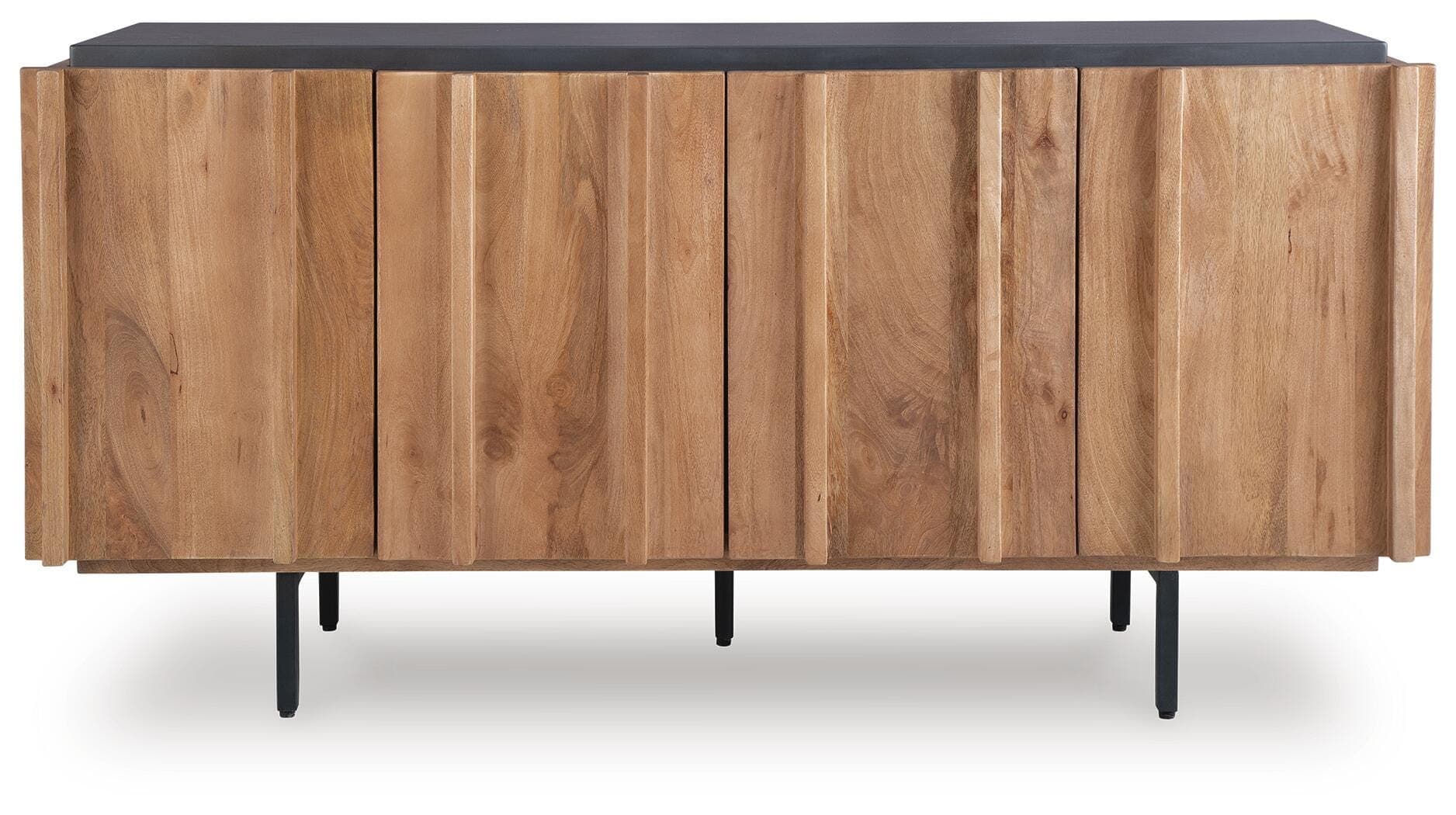 Quintavious Accent Cabinet — Brown/Charcoal — view 4